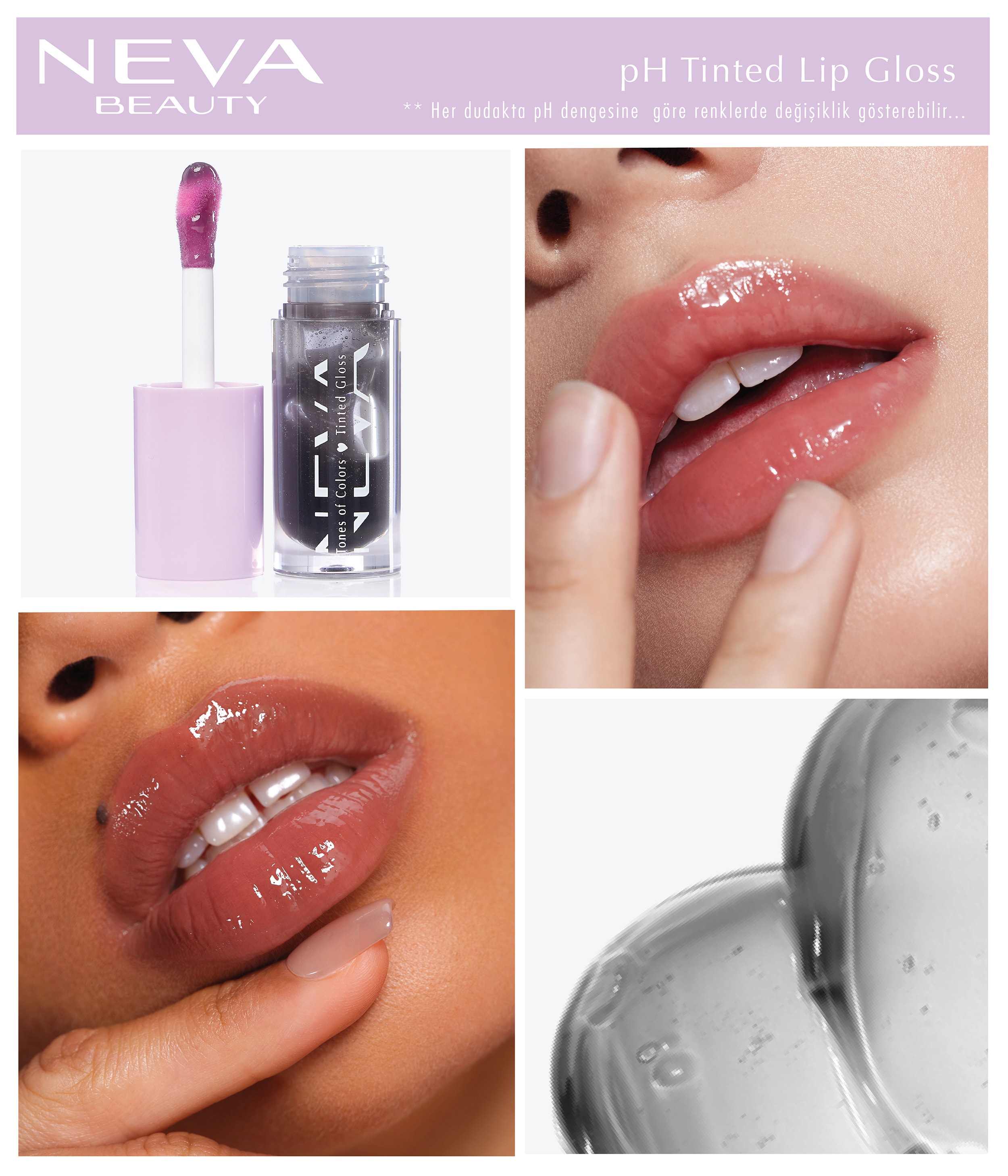 pH Tinted Lip Gloss-Black Crystal