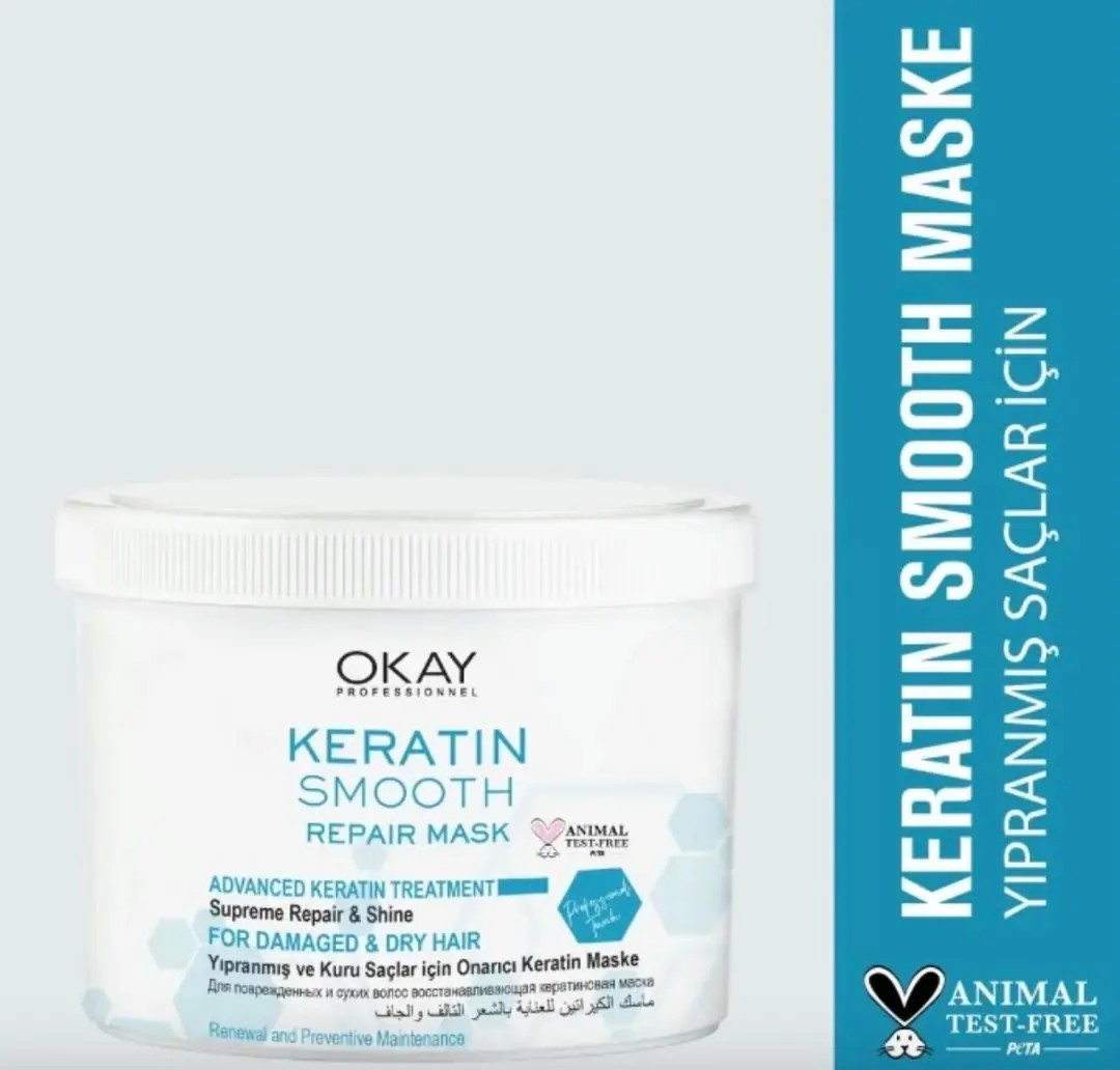 Okay Keratin Smooth Saç Maskesi