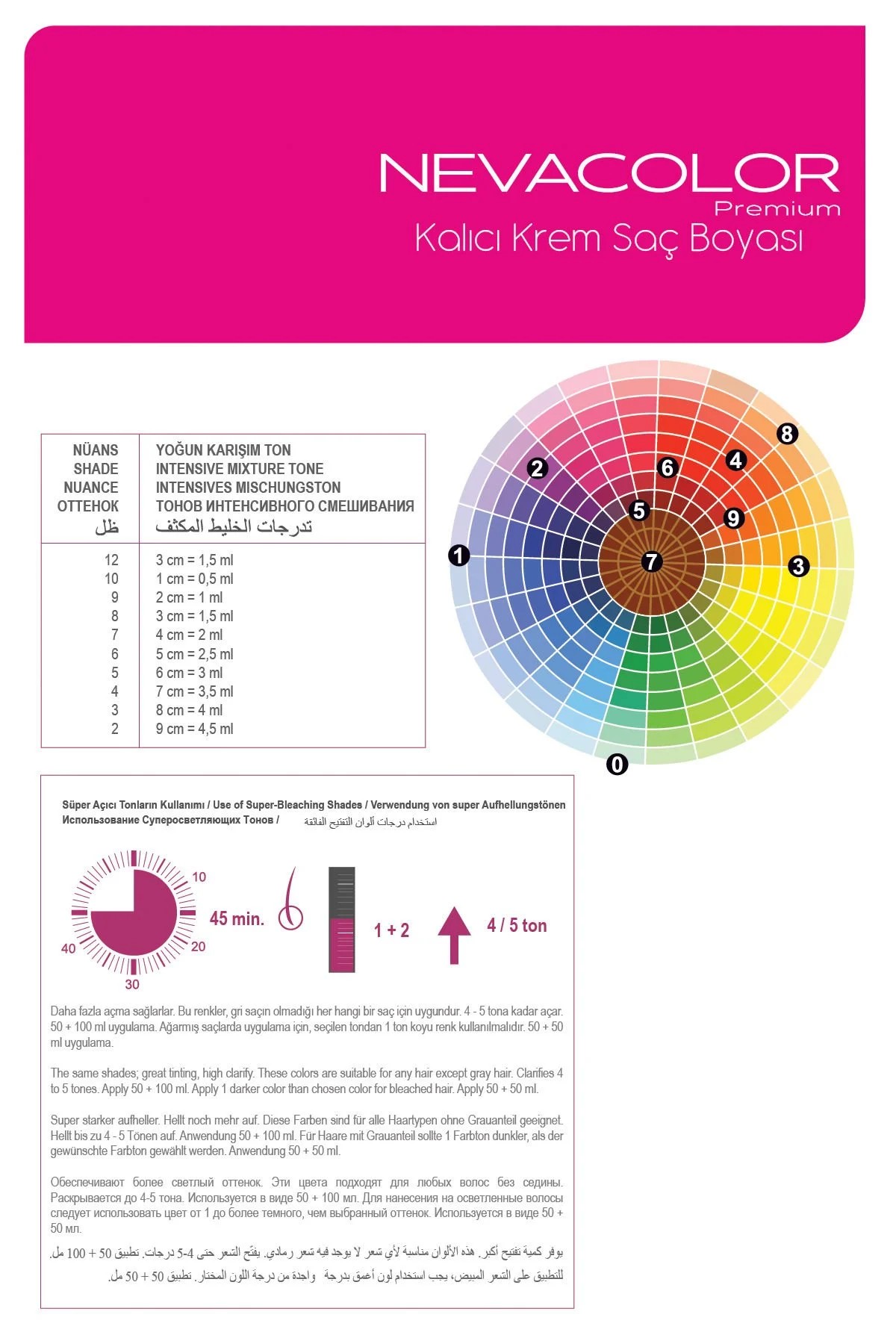 Nevacolor Premium 6.07 Bronz Kahve - Kalıcı Krem Saç Boyası 50 g Tüp