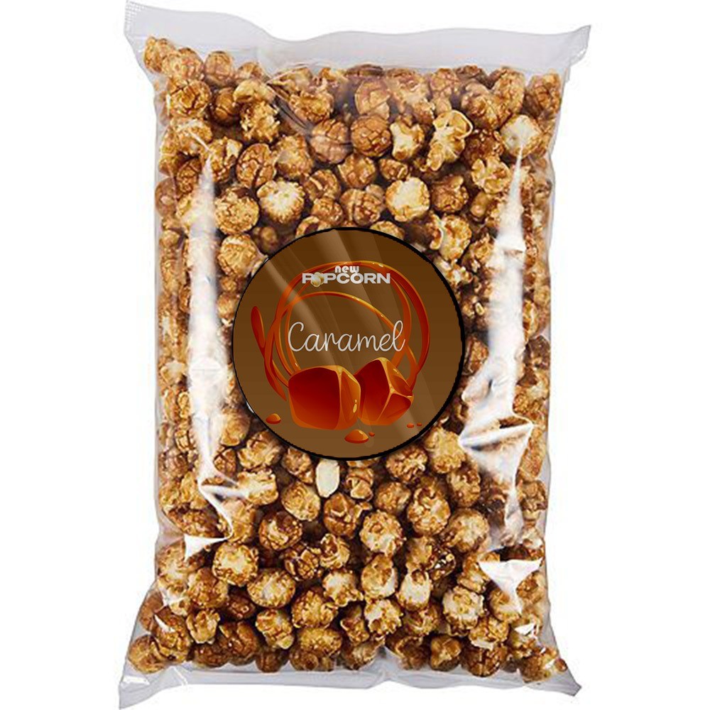 New Popcorn Karamelli Patlamış Mısır 500 gr (Aile Boyu)