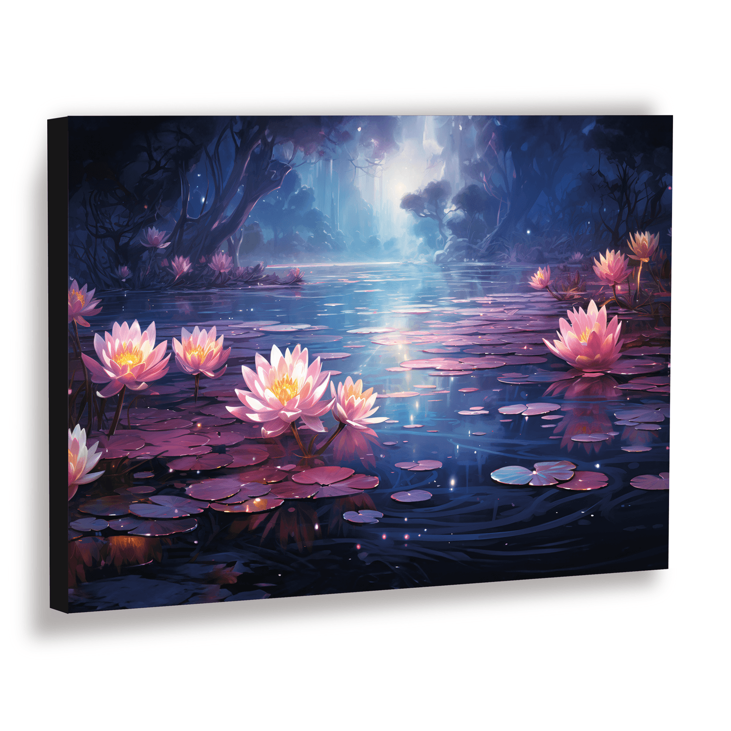 Yüzen Nilüfer Çiçeği - Floating Waterlilly