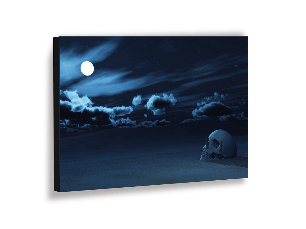 Mavi Kurukafa-Blue Skull