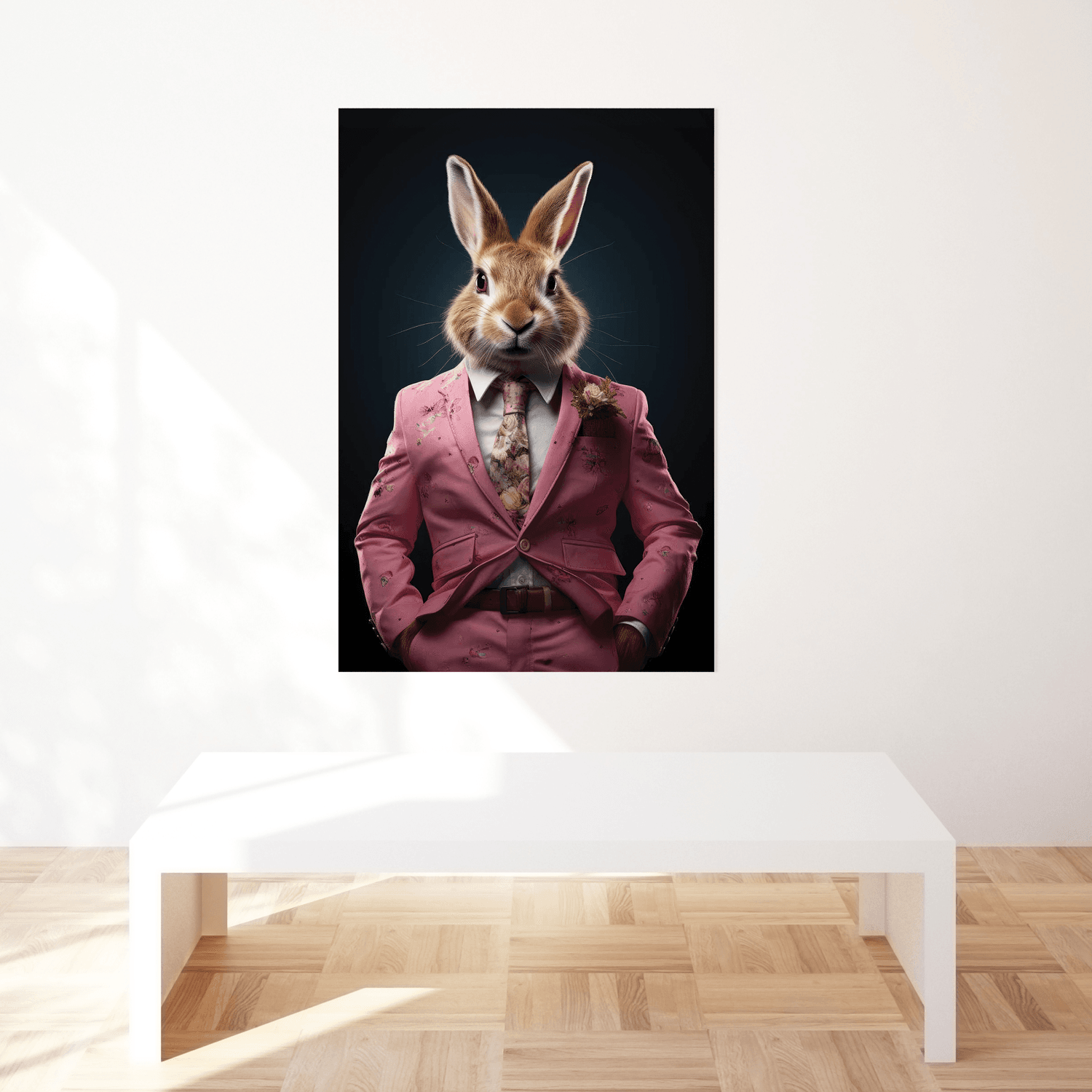 Pembe Tavşan-Pink Rabbit