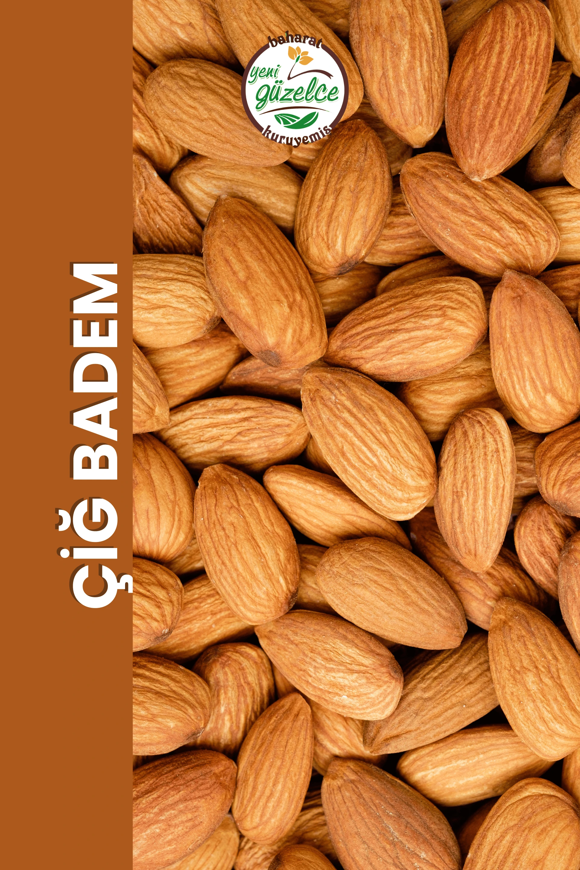 Çiğ Badem Kaliforniya Yeni Mahsul