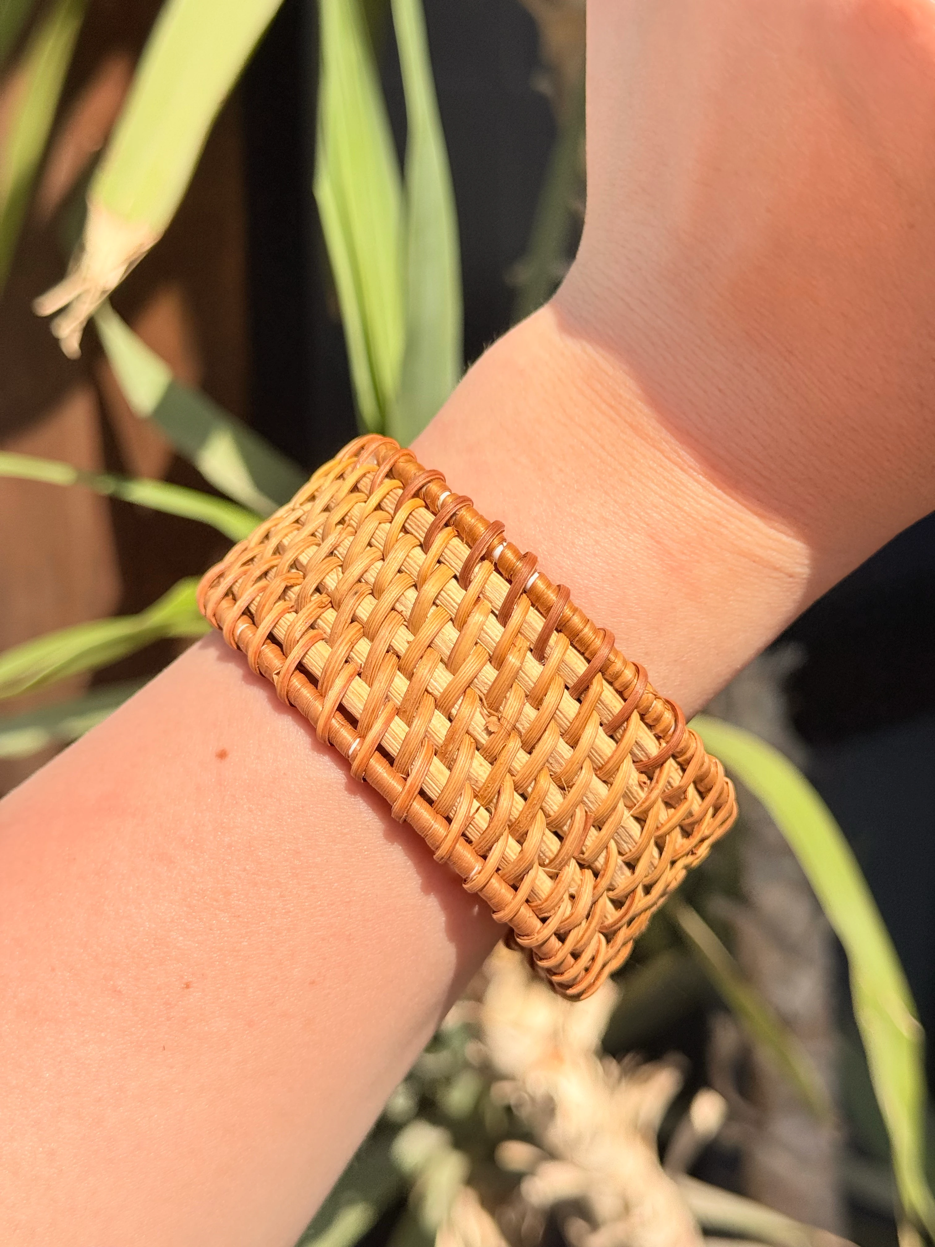 Ayarlanabilir Bohem Model Hasır Kelepçe Bileklik