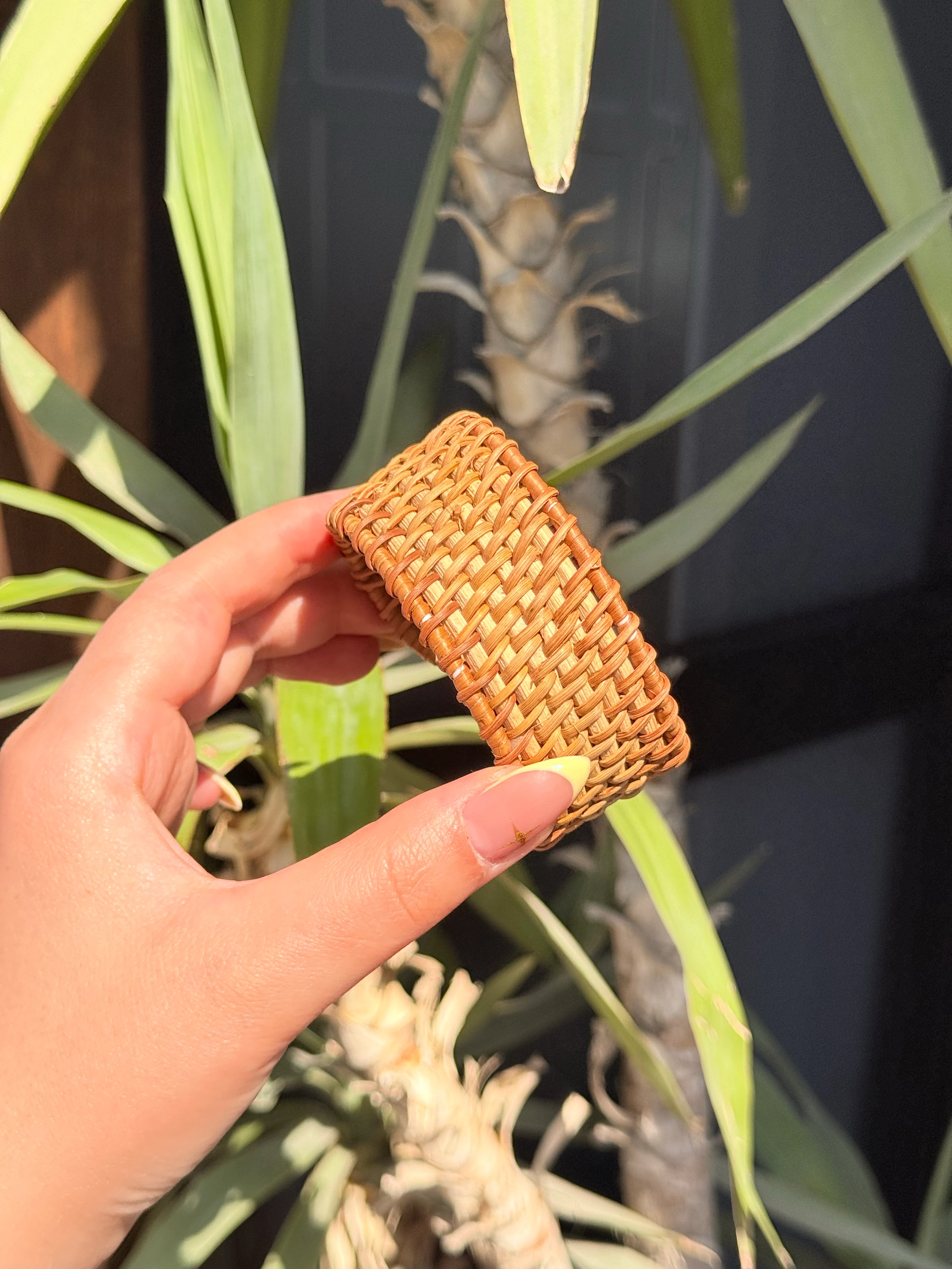 Ayarlanabilir Bohem Model Hasır Kelepçe Bileklik