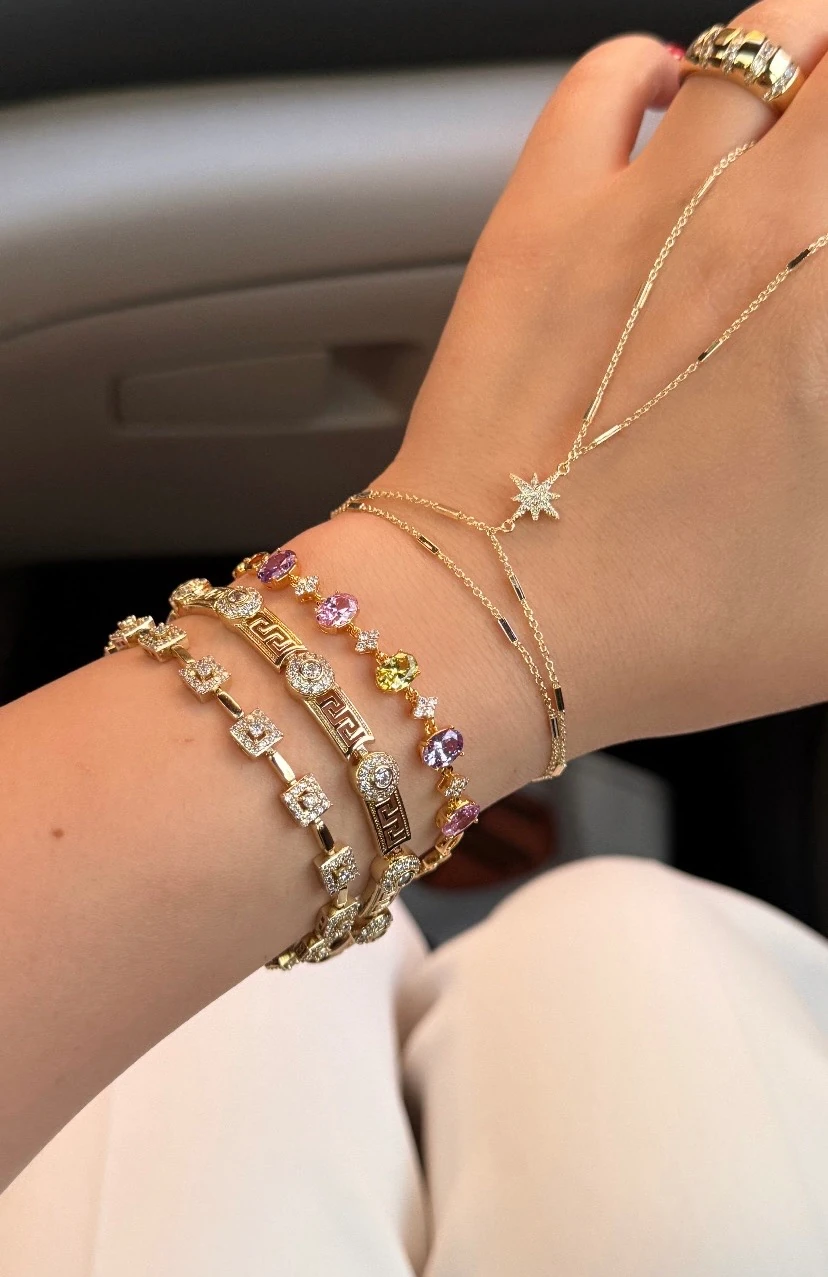 14 K Renk Kutup Yıldız Detaylı Şahmeran