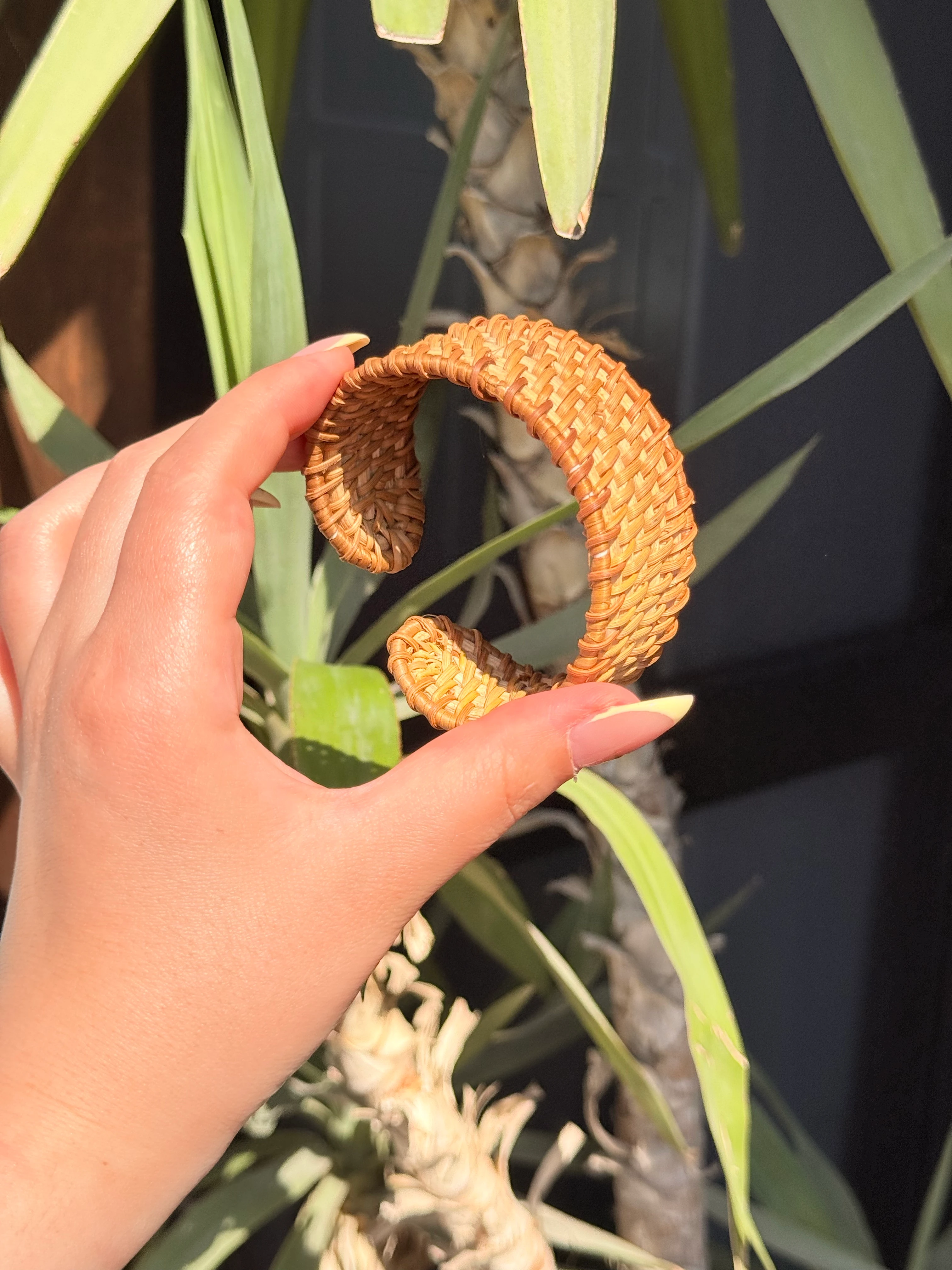 Ayarlanabilir Bohem Model Hasır Kelepçe Bileklik