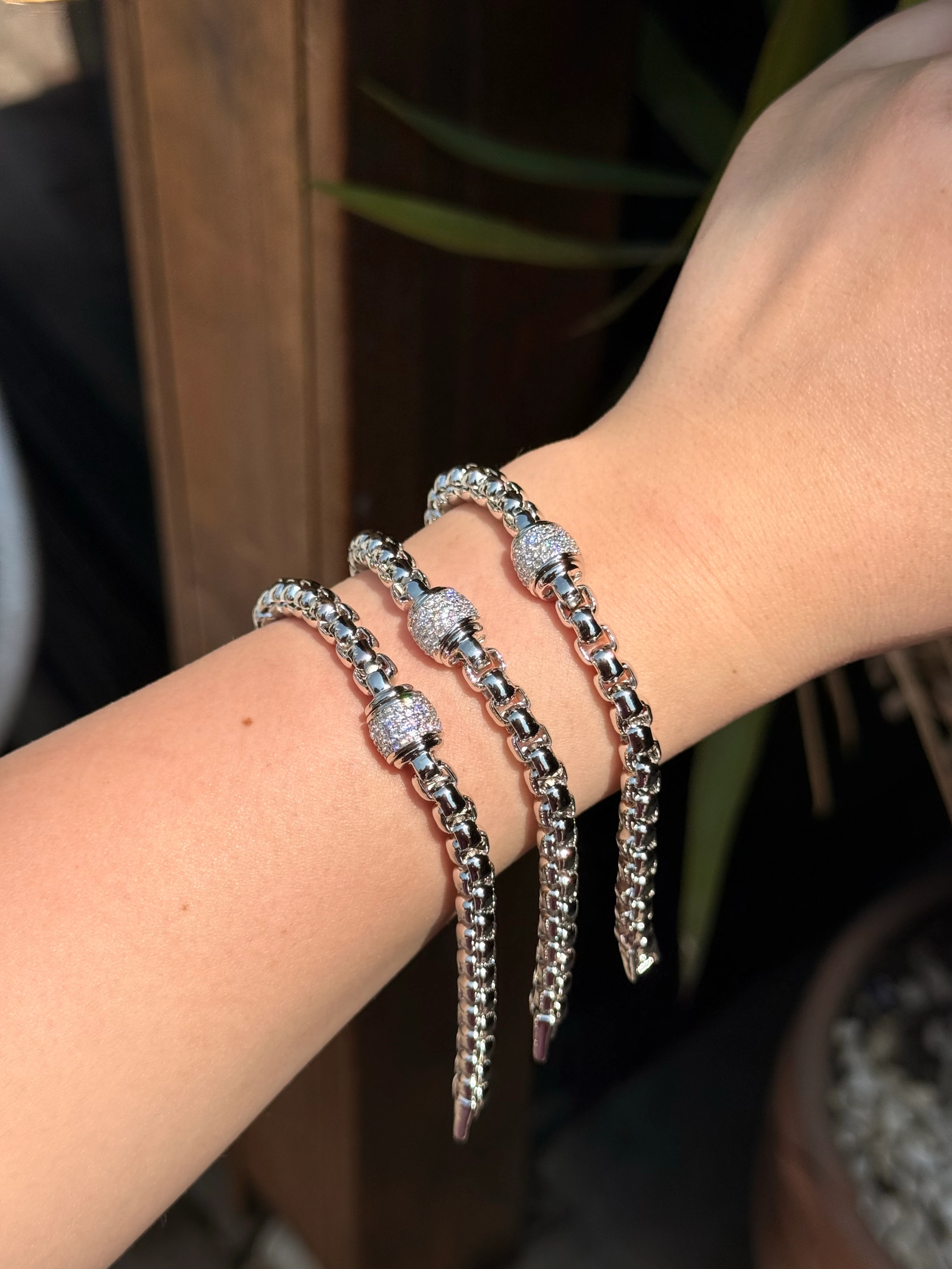 Xuping Gümüş Renk Bileklik 