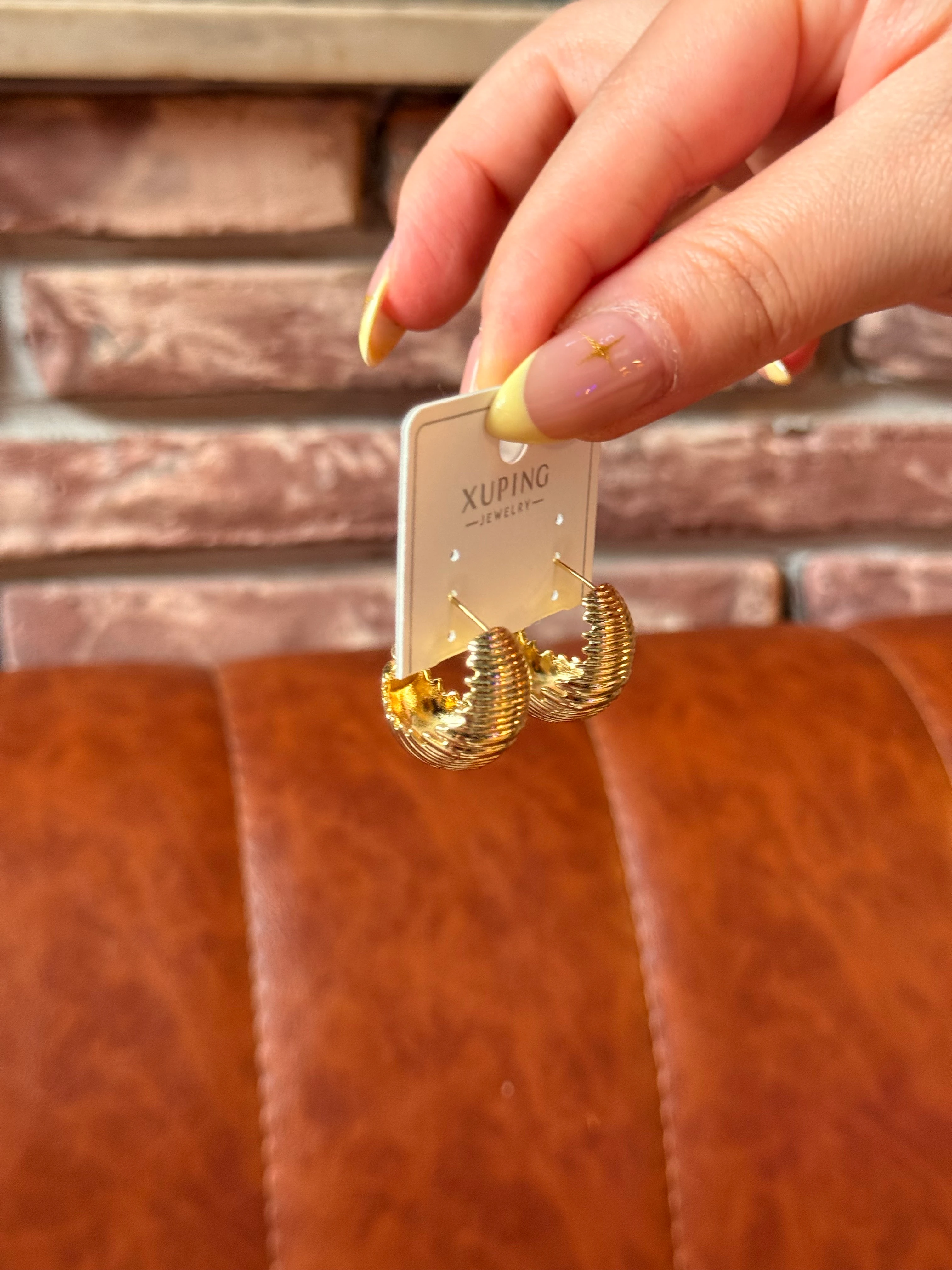 Xp Çelik Bombeli Damla Küpe