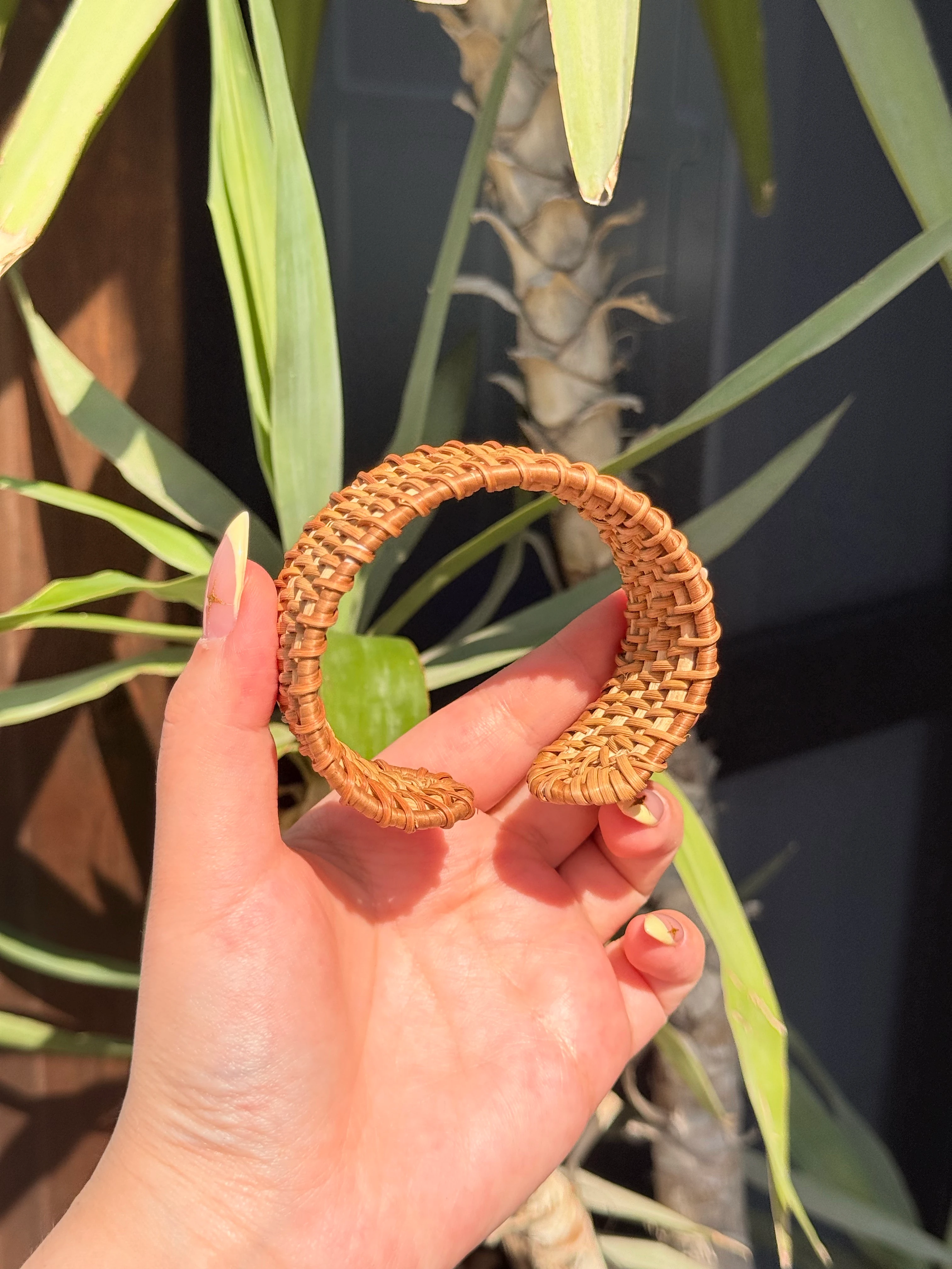 Ayarlanabilir Bohem Model Hasır Kelepçe Bileklik