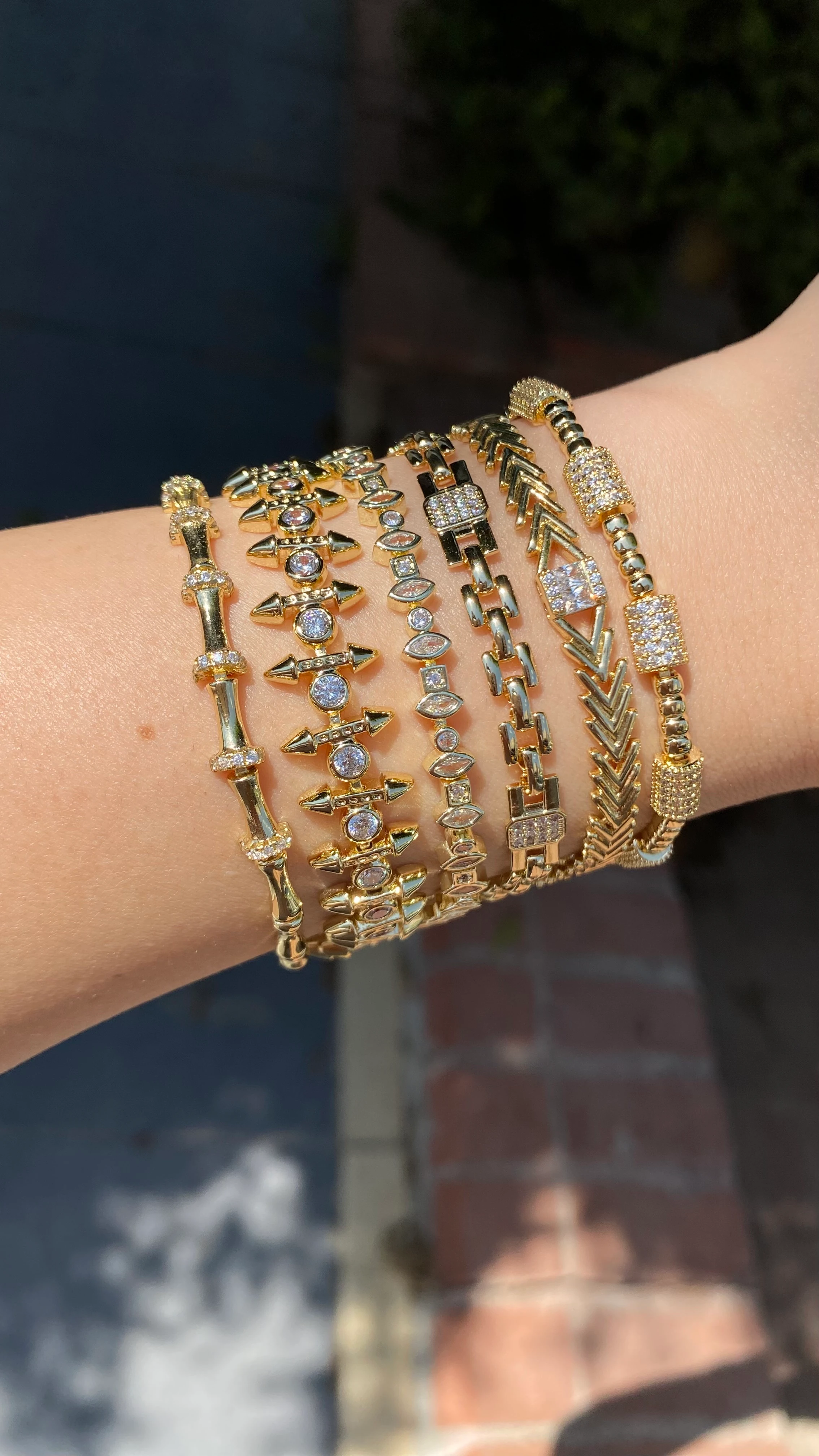 Xuping Taşlı Tasarım Çelik Bileklik