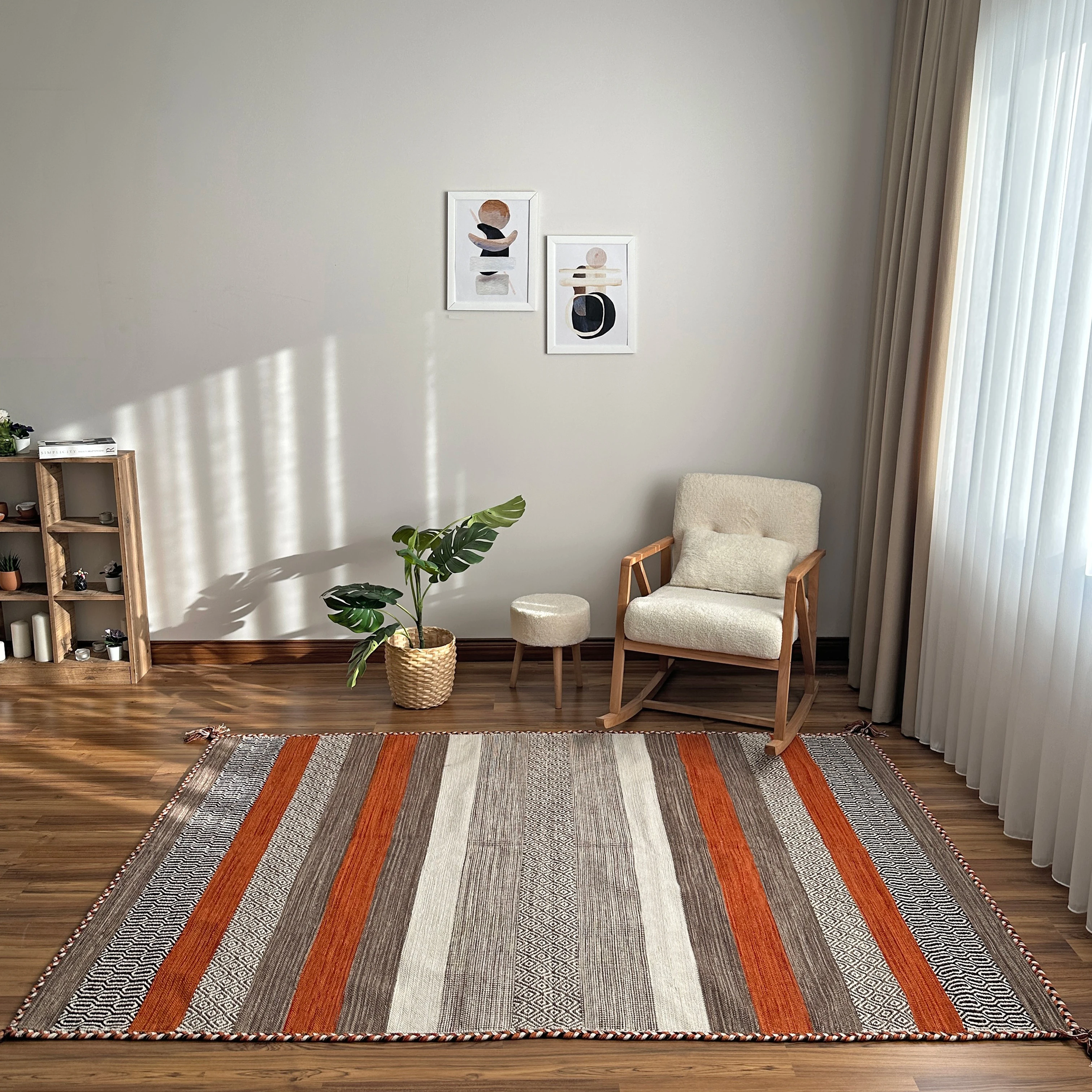 İSKANDİNAV KİLİM TRB-04 KİREMİT