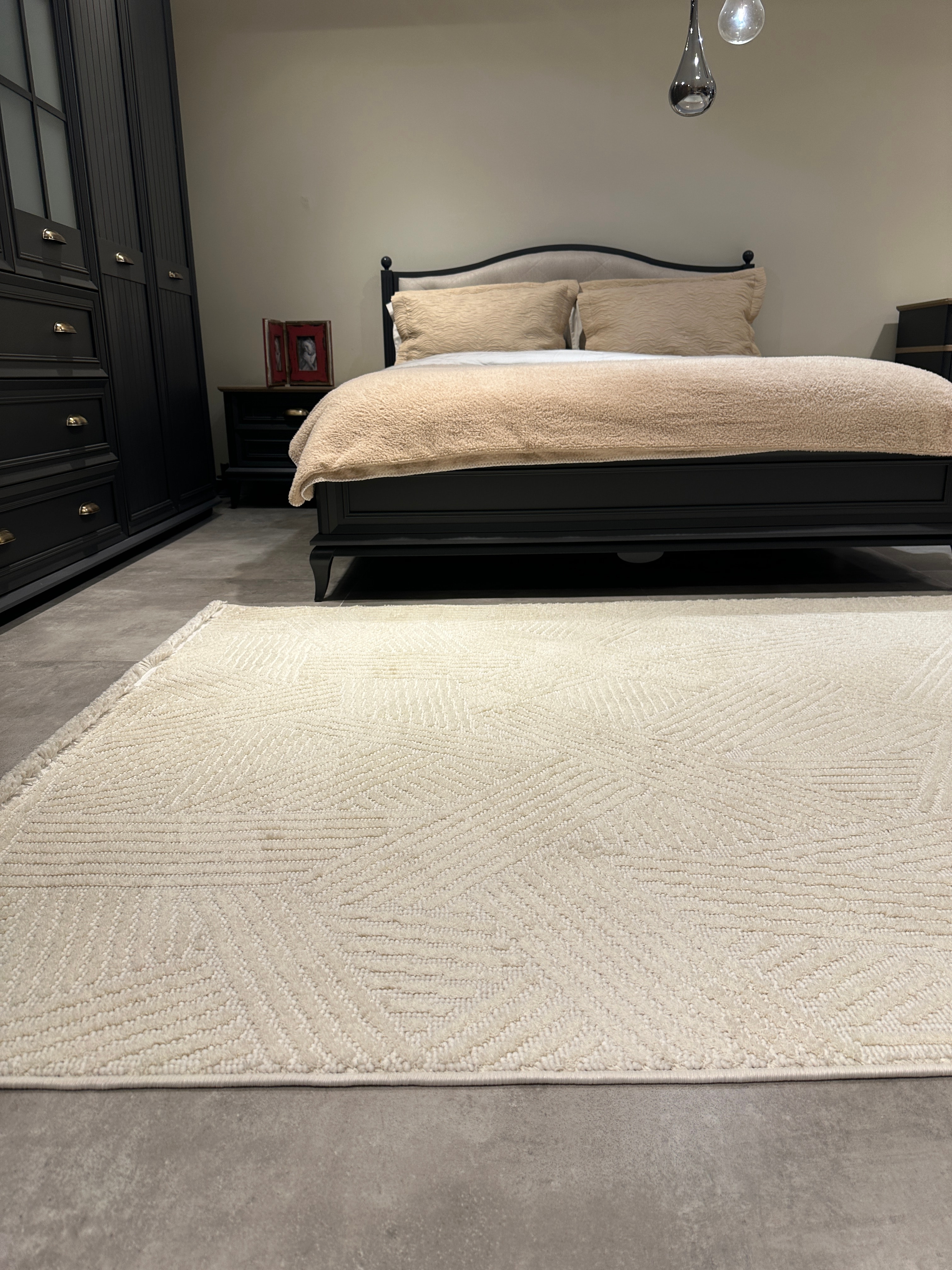 BERLİN HALI 36827 BEYAZ