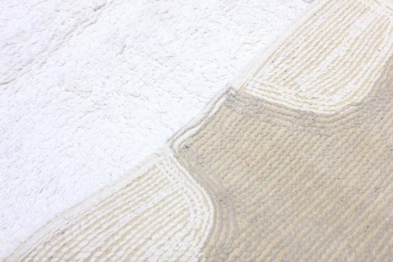 MOOD HALI STAR RUG ECRU SILVER