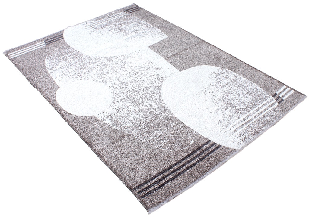 MORETTİ DUO ÇİFT TARAFLI HALI 11733-A AÇIK GRİ-KOYU GRİ