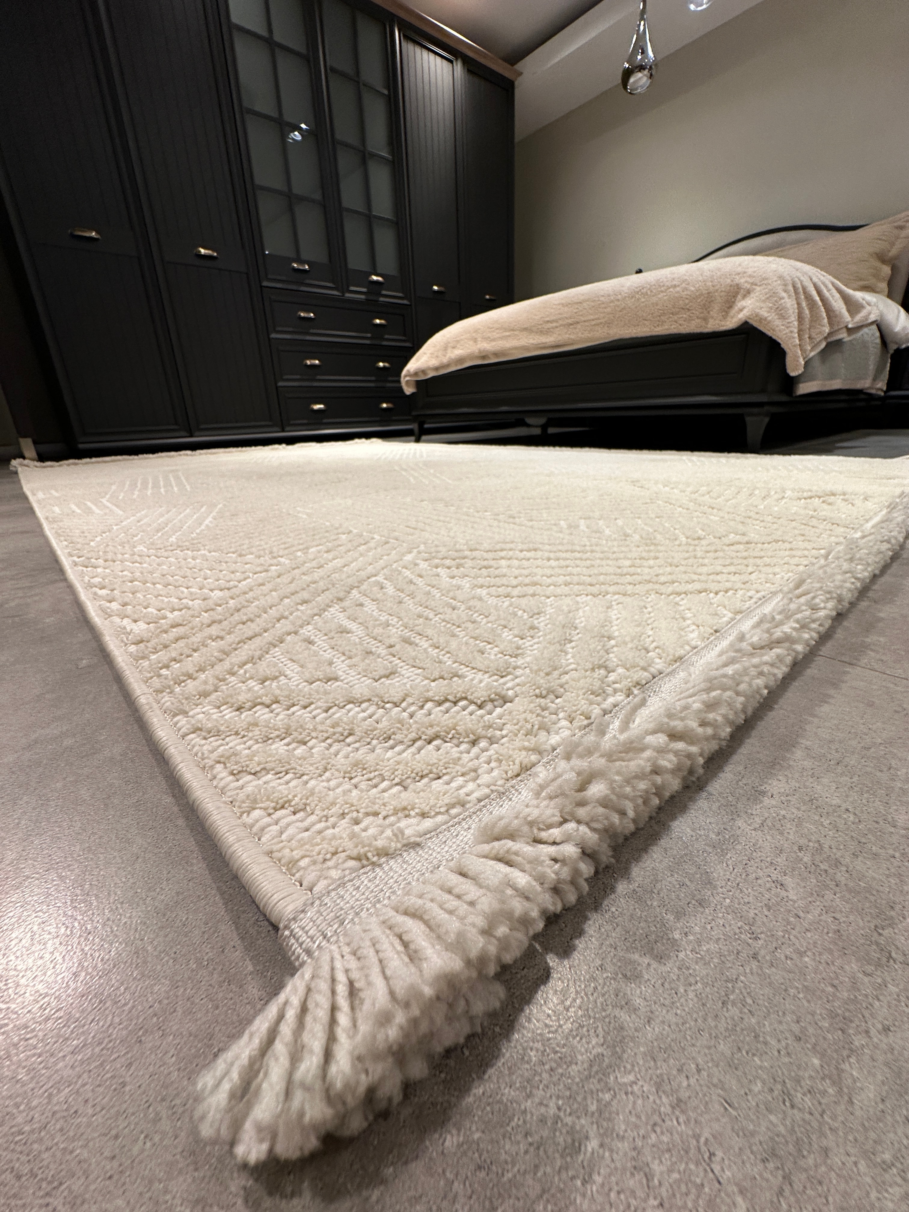 BERLİN HALI 36827 BEYAZ