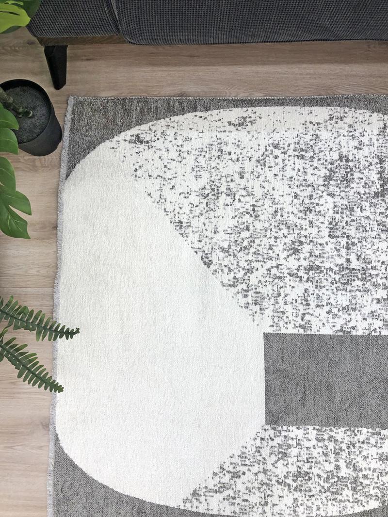 MORETTİ DUO ÇİFT TARAFLI HALI 11706-J GRİ-MAVİ