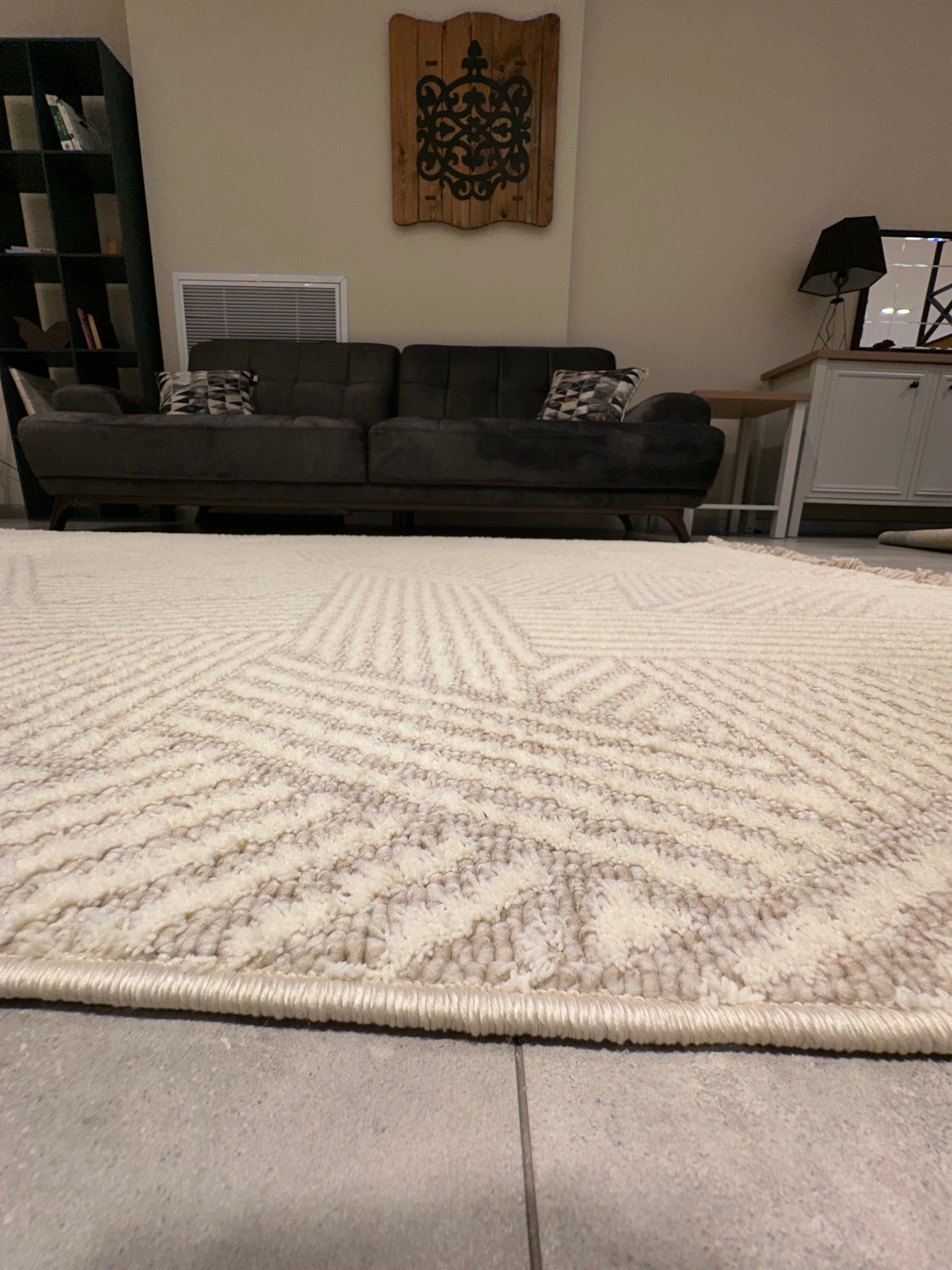 BERLİN HALI 36827 KREM