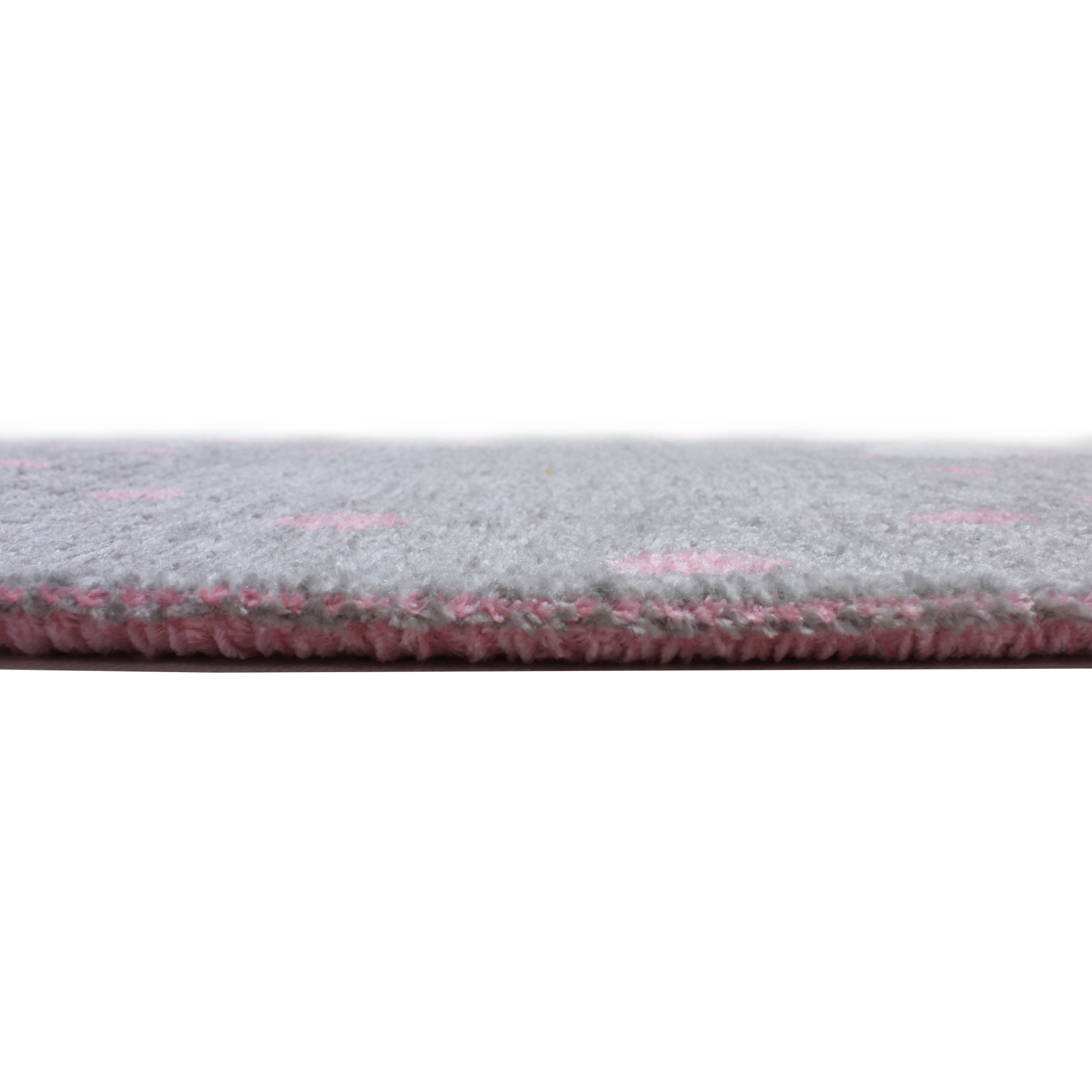 MORETTİ SİDE ÇİFT TARAFLI HALI 10919-A PEMBE-GRİ