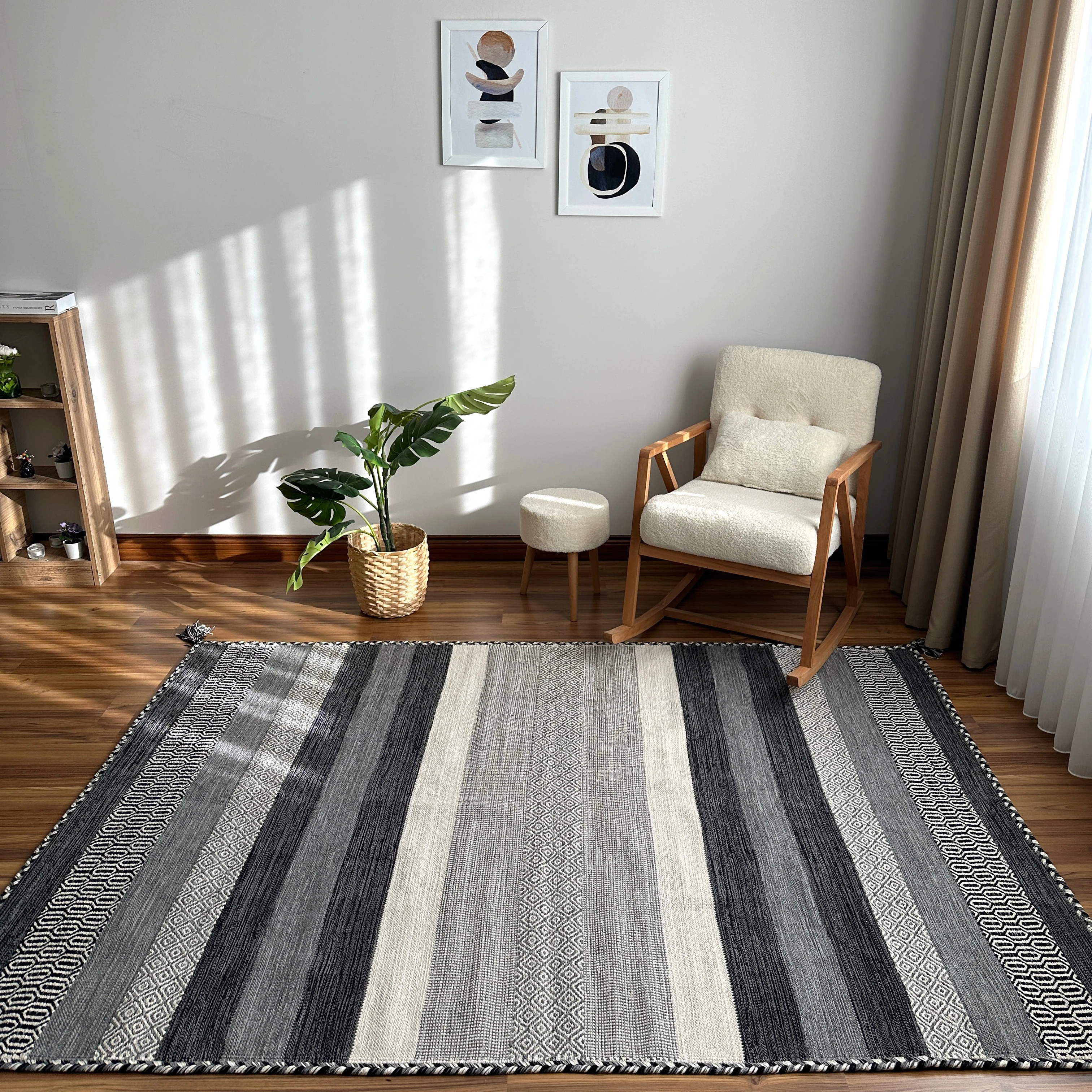 İSKANDİNAV KİLİM TRB-04 GRİ