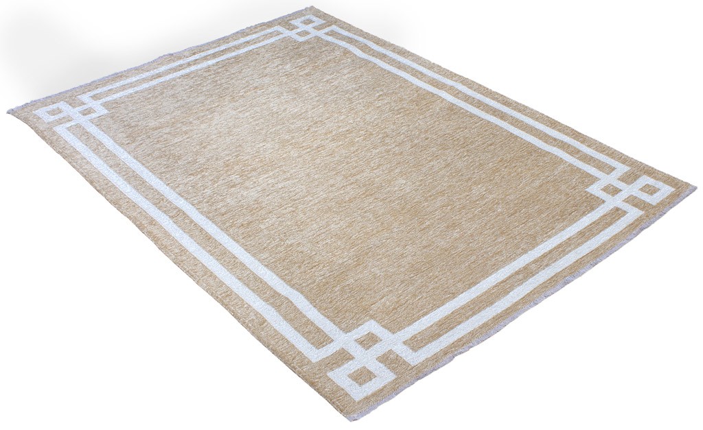 MORETTİ DUO ÇİFT TARAFLI HALI 11730-C BEJ-BEYAZ