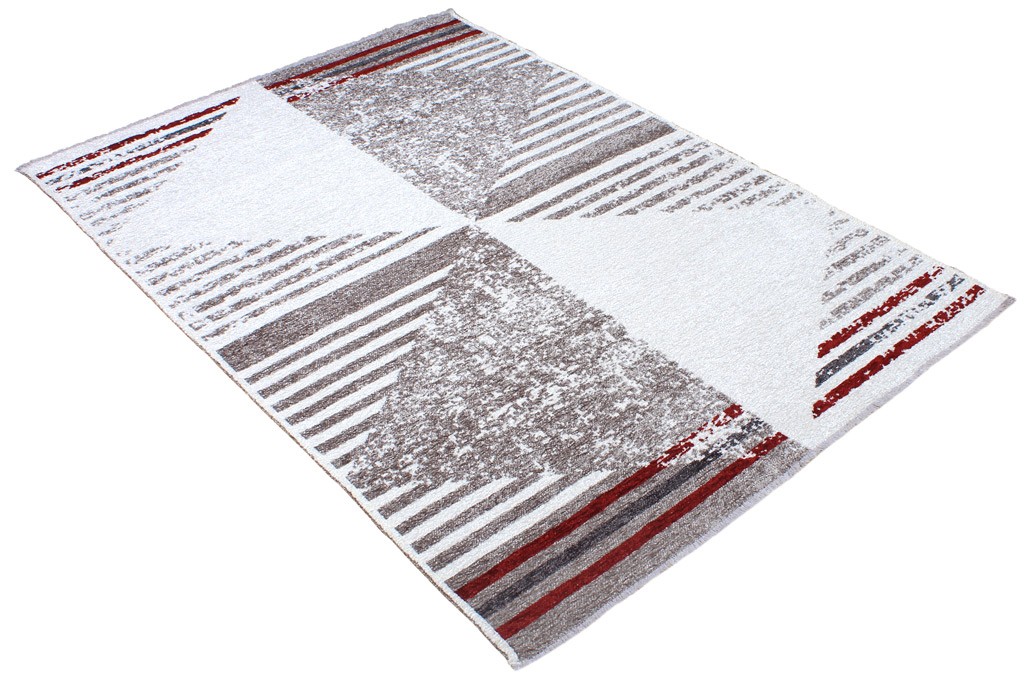 MORETTİ DUO ÇİFT TARAFLI HALI 11731-L GRİ-KIRMIZI