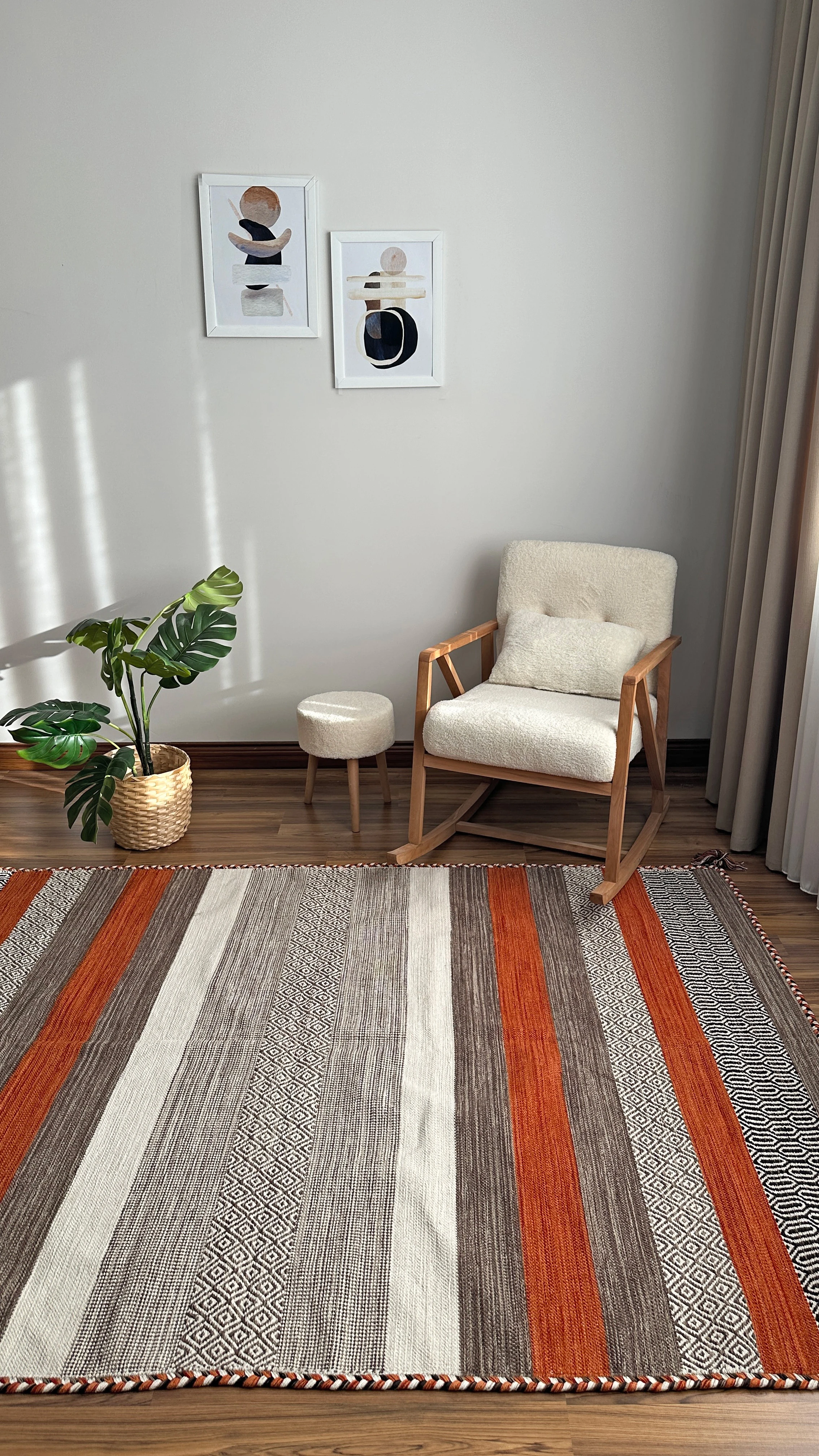 İSKANDİNAV KİLİM TRB-04 KİREMİT