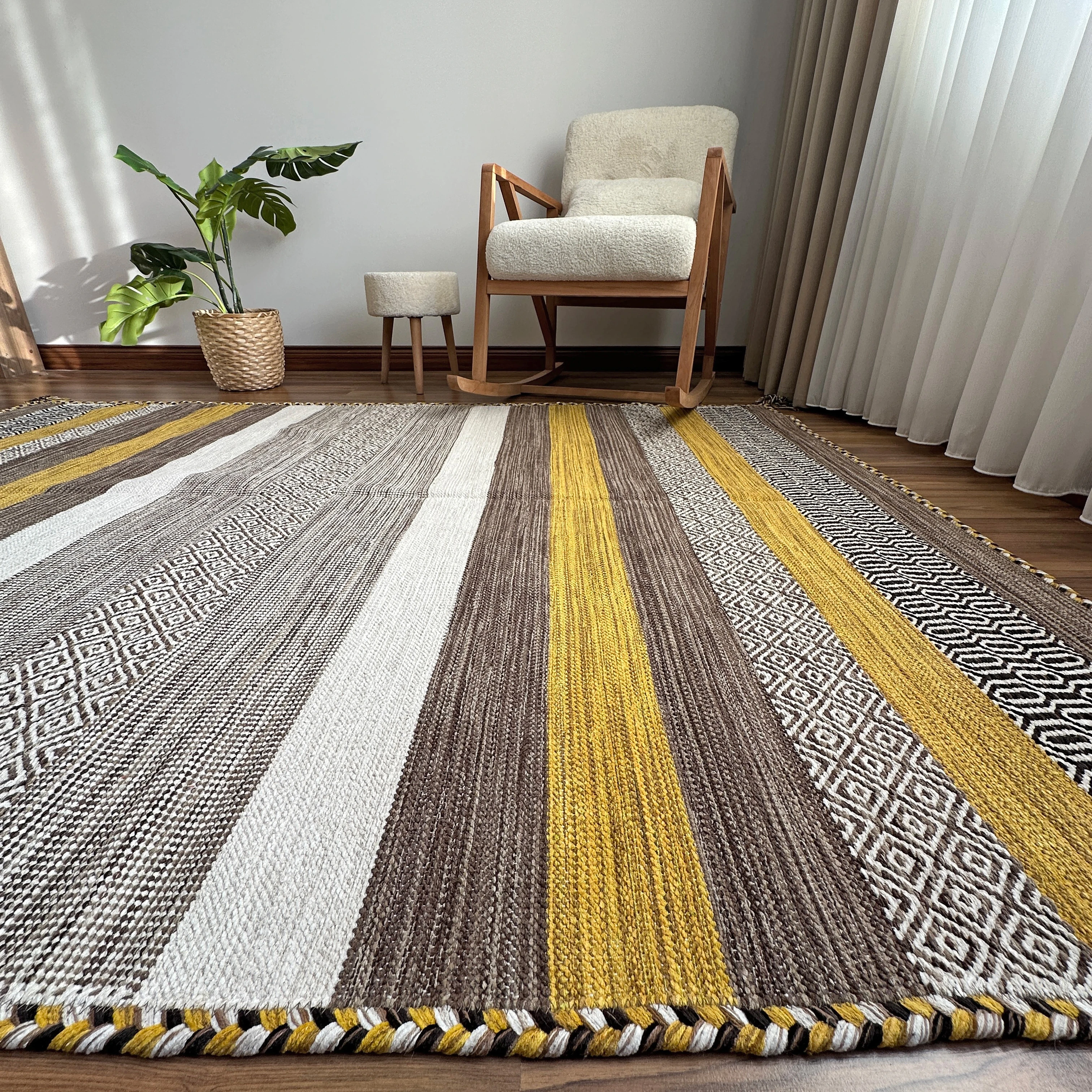 İSKANDİNAV KİLİM TRB-04 SARI