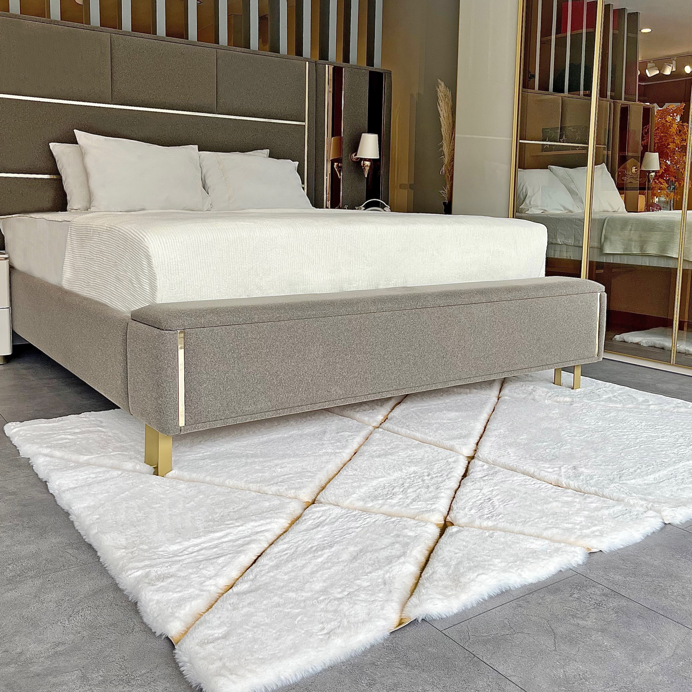 RABBİT KÜRK 015 KREM-GOLD