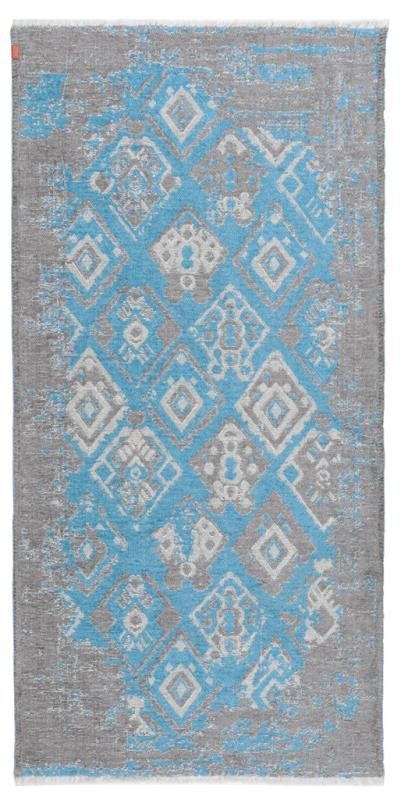 MORETTİ SİDE ÇİFT TARAFLI HALI 015-H GRİ-MAVİ