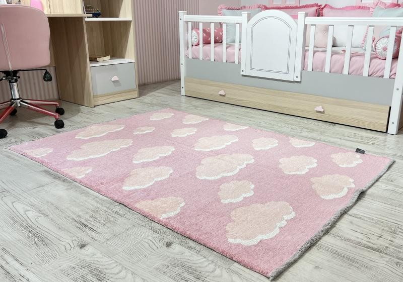 MORETTİ SİDE ÇİFT TARAFLI HALI 10920-B PEMBE