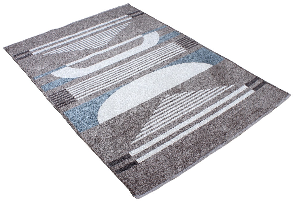 MORETTİ DUO ÇİFT TARAFLI HALI 11732-J GRİ-MAVİ