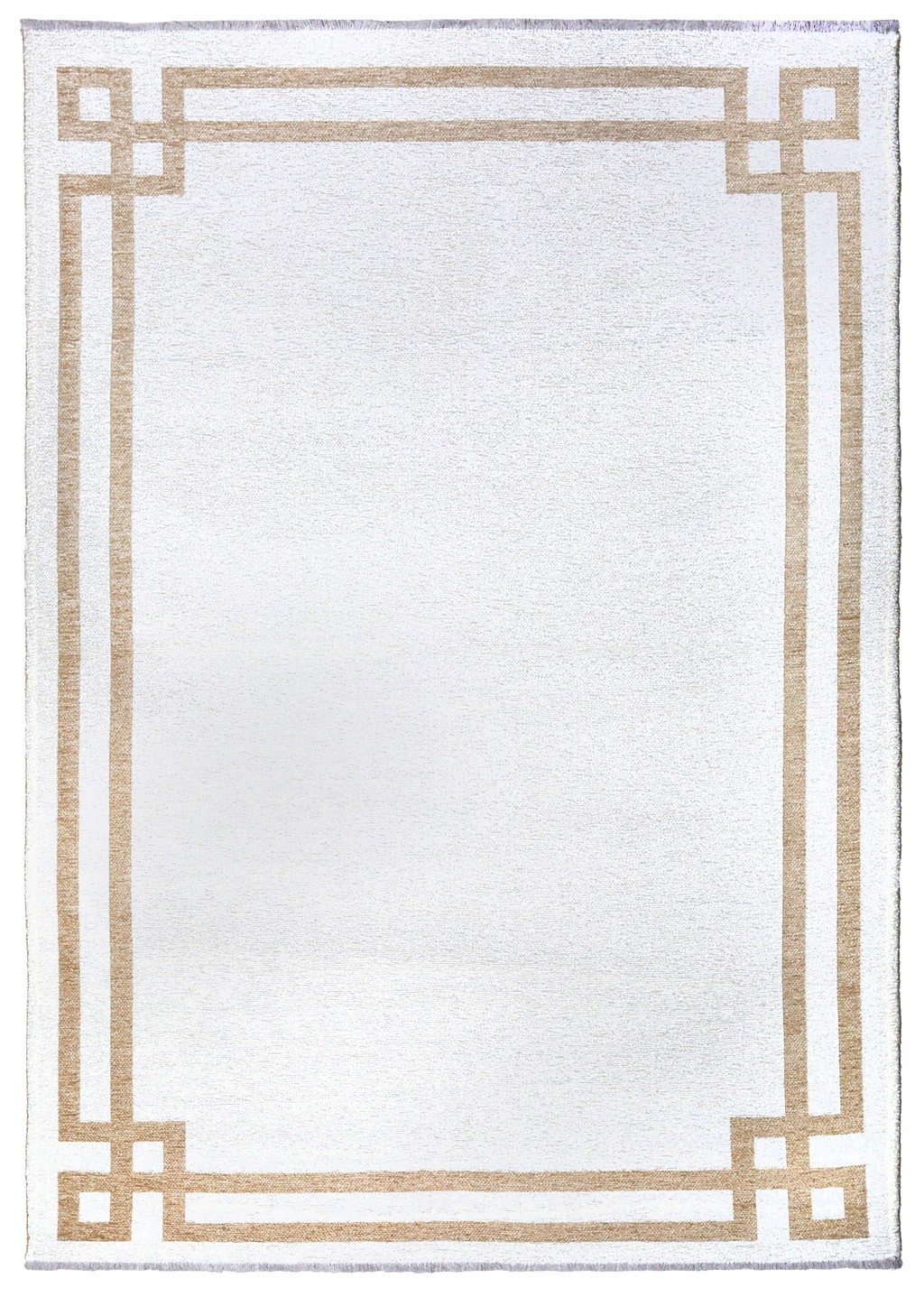 MORETTİ DUO ÇİFT TARAFLI HALI 11730-C BEJ-BEYAZ