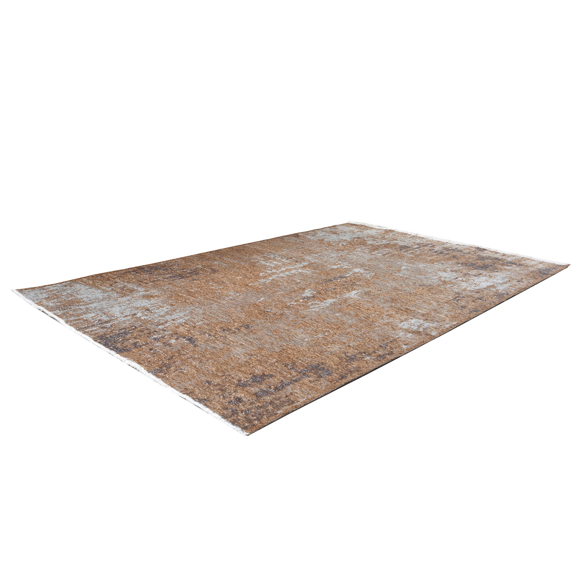 MORETTİ SİDE ÇİFT TARAFLI HALI 10407-H GRİ-KAHVE
