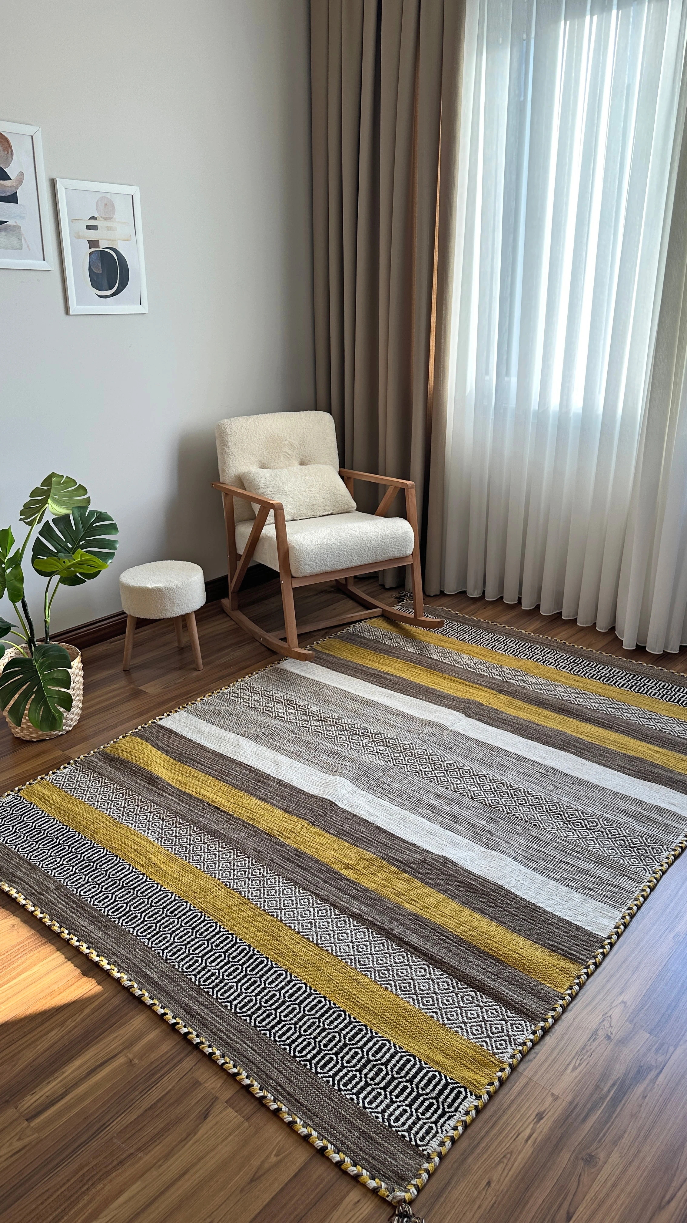 İSKANDİNAV KİLİM TRB-04 SARI