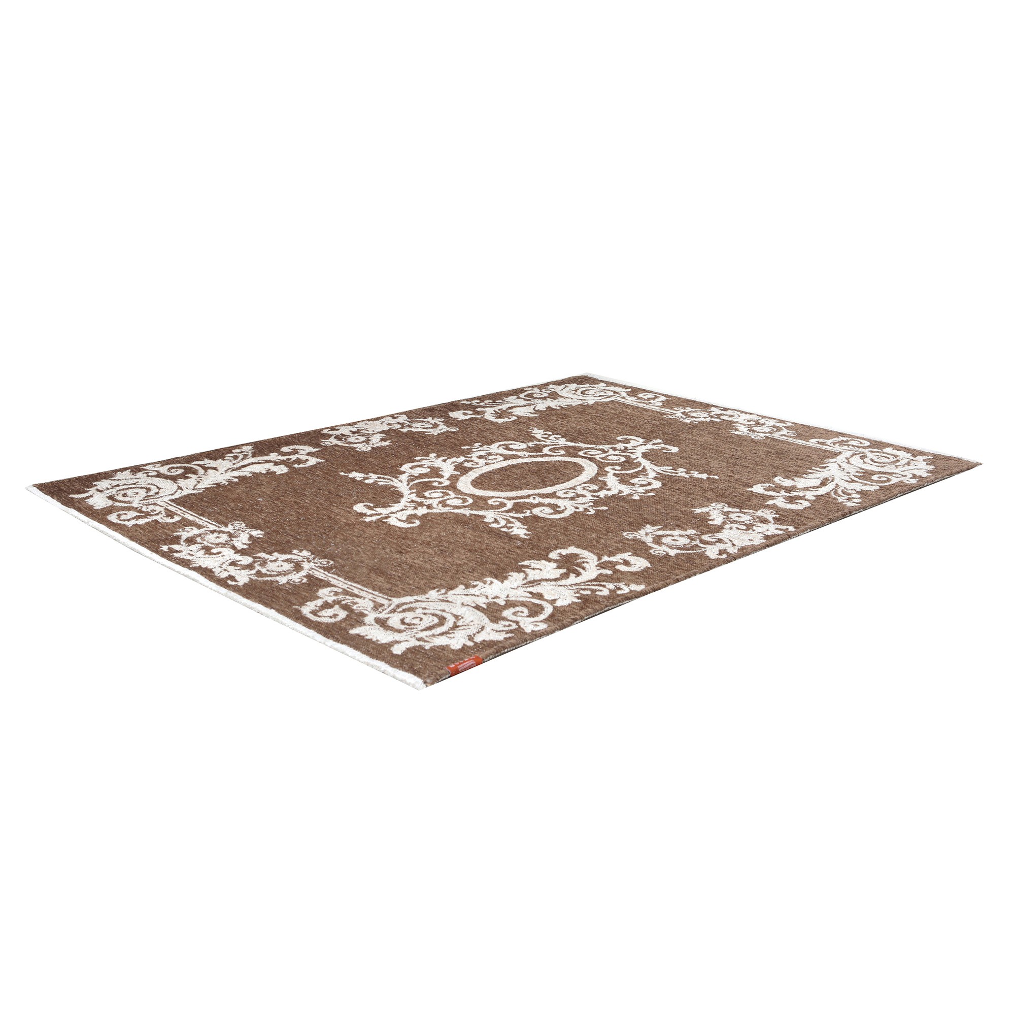 MORETTİ SİDE ÇİFT TARAFLI HALI 023-D KAHVE-BEYAZ