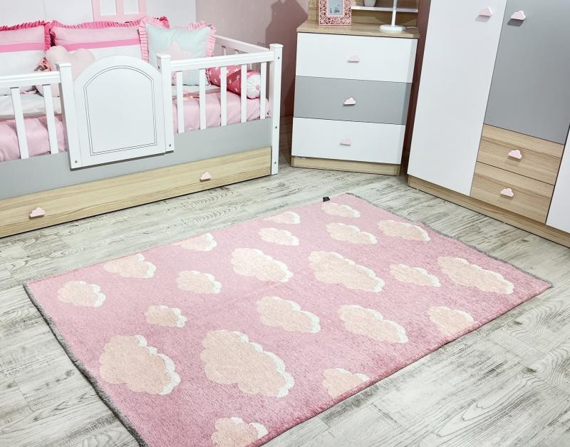 MORETTİ SİDE ÇİFT TARAFLI HALI 10920-B PEMBE