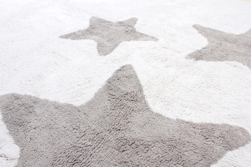 MOOD HALI STAR RUG ECRU SILVER