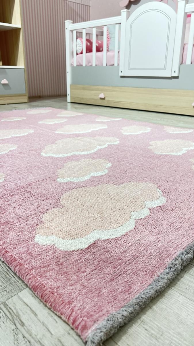 MORETTİ SİDE ÇİFT TARAFLI HALI 10920-B PEMBE