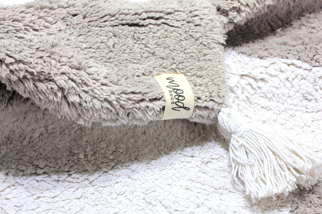 MOOD HALI STAR RUG SILVER ECRU