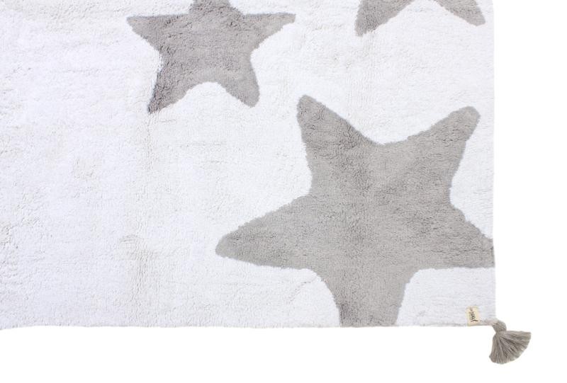 MOOD HALI STAR RUG ECRU SILVER