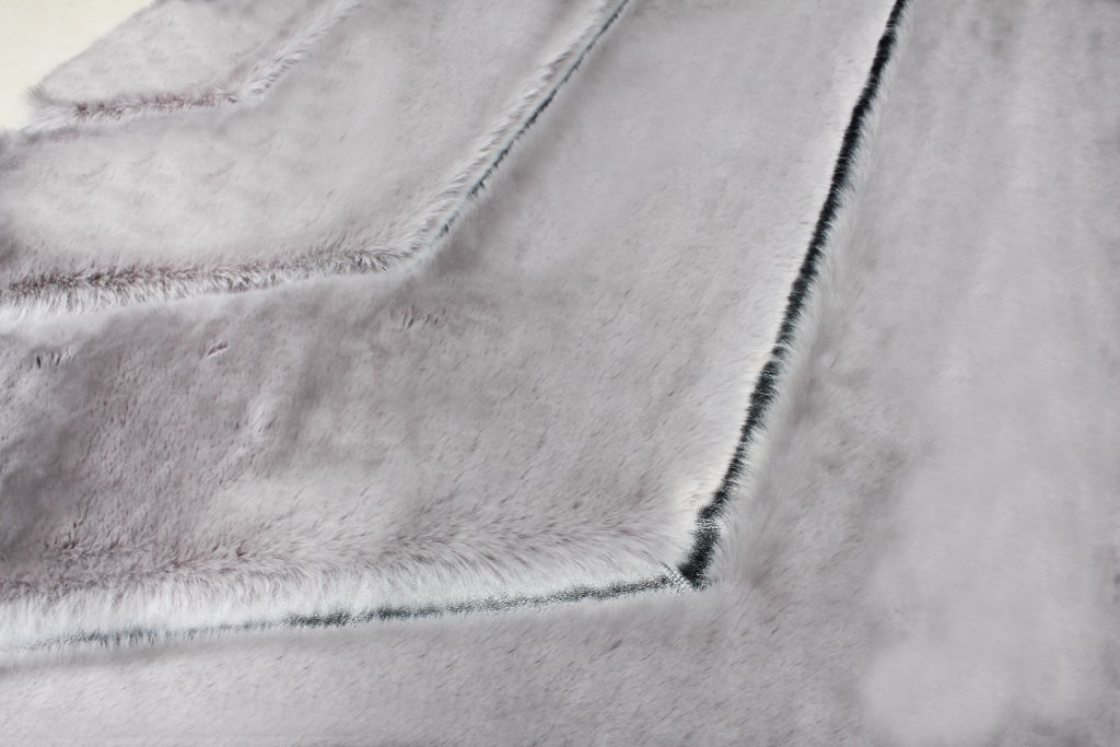 RABBİT KÜRK 014 GRİ-SILVER