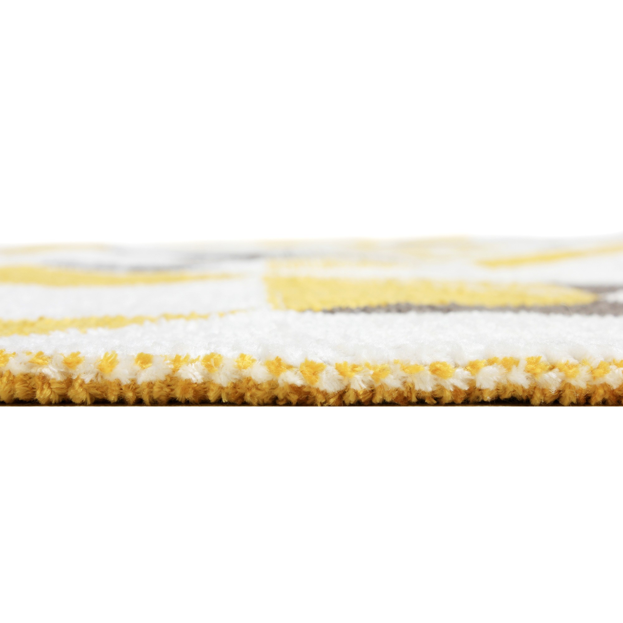MORETTİ SİDE ÇİFT TARAFLI HALI 11031-F SARI-GRİ