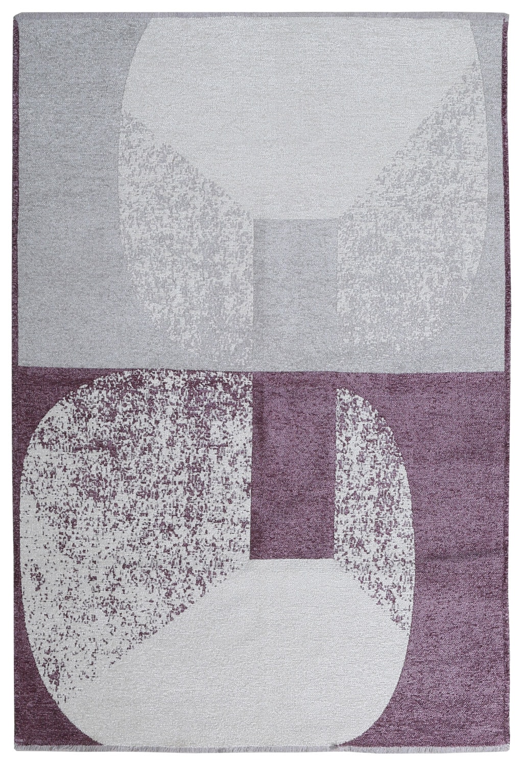 MORETTİ DUO ÇİFT TARAFLI HALI 11706-P MOR-GRİ