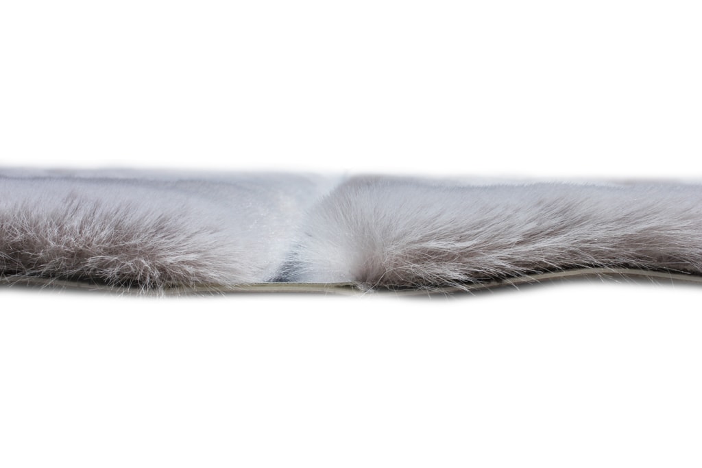 RABBİT KÜRK 014 GRİ-SILVER