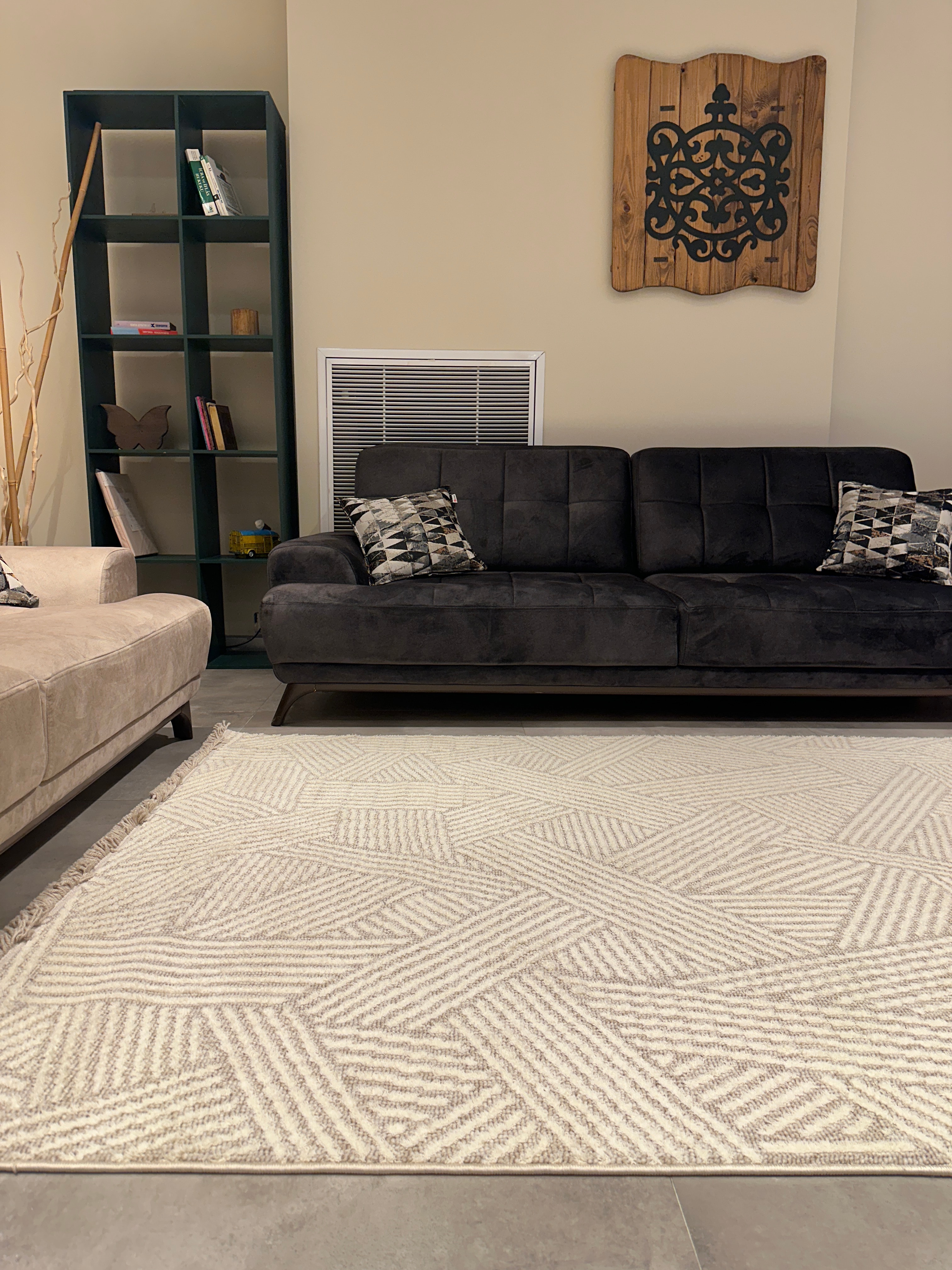 BERLİN HALI 36827 KREM