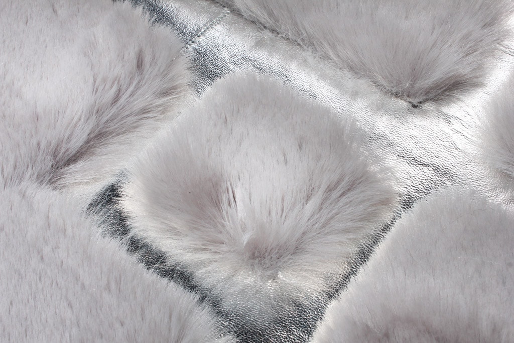 RABBİT KÜRK 016 GRI-SILVER