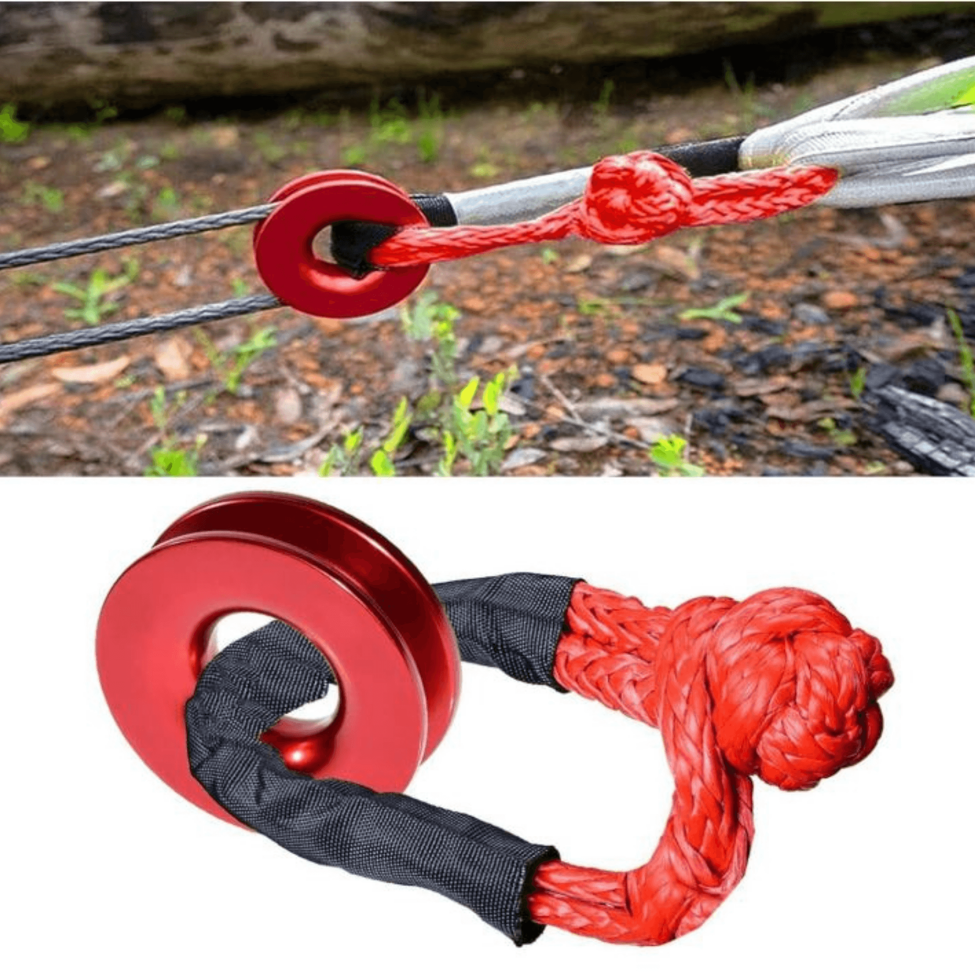 Soft Shackle with Ring - Halkalı Sentetik Mapa