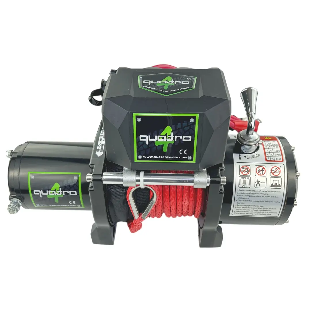 Quatro 12V 6000LB Elektrikli Vinç - offroadall.com 'da